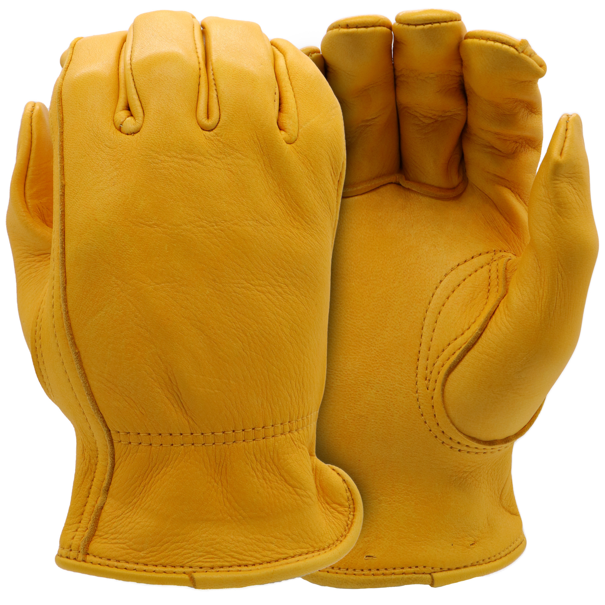 Boss, Grain Deerskin Driver withKeystone Thumb, Size XL, Color Yellow, Included (qty.) 1, Model B84081-XL