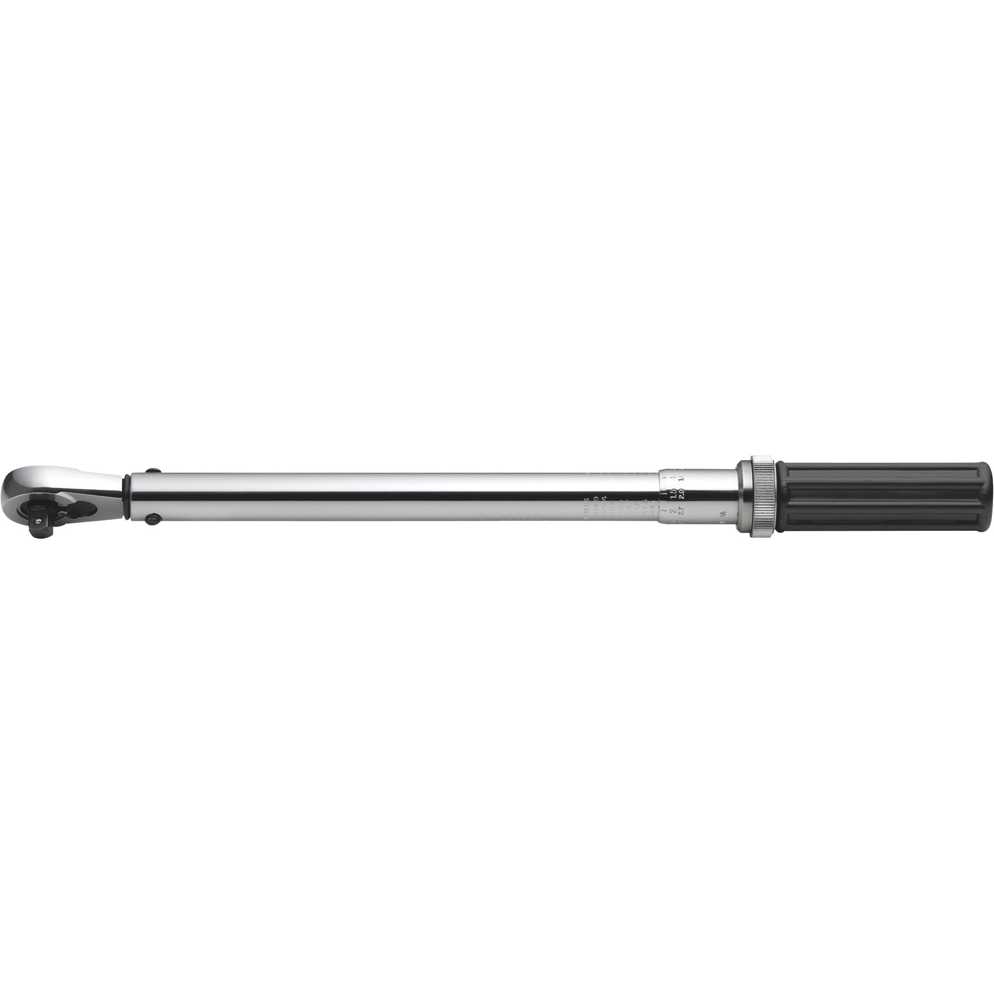 Klutch 3/8Inch-Drive Mechanical Torque Wrench,10-100 Ft.-Lbs.