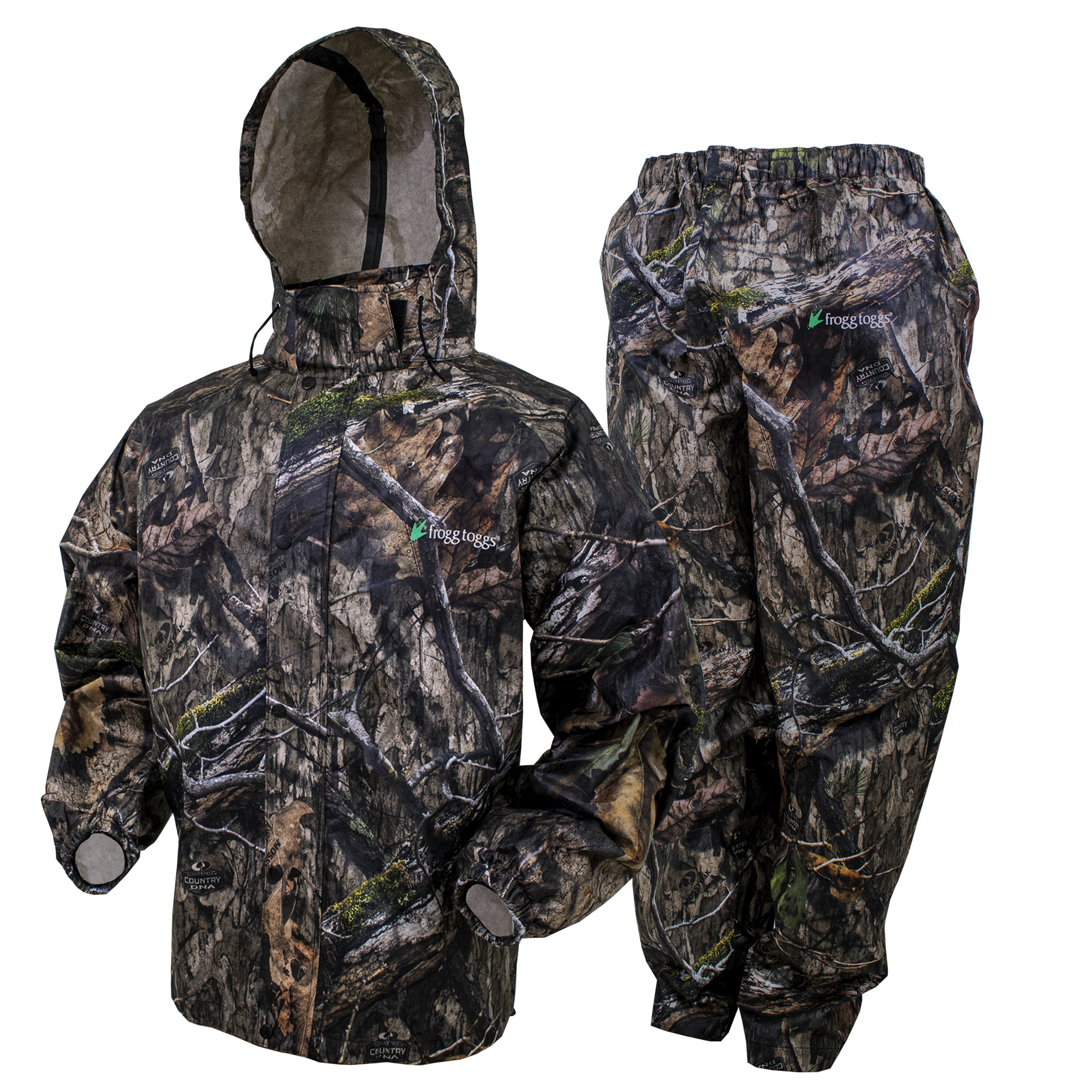 frogg toggs Men's Classic All Sport Rain Suit, XL, Mossy Oak DNA, Model AS1310-827XL