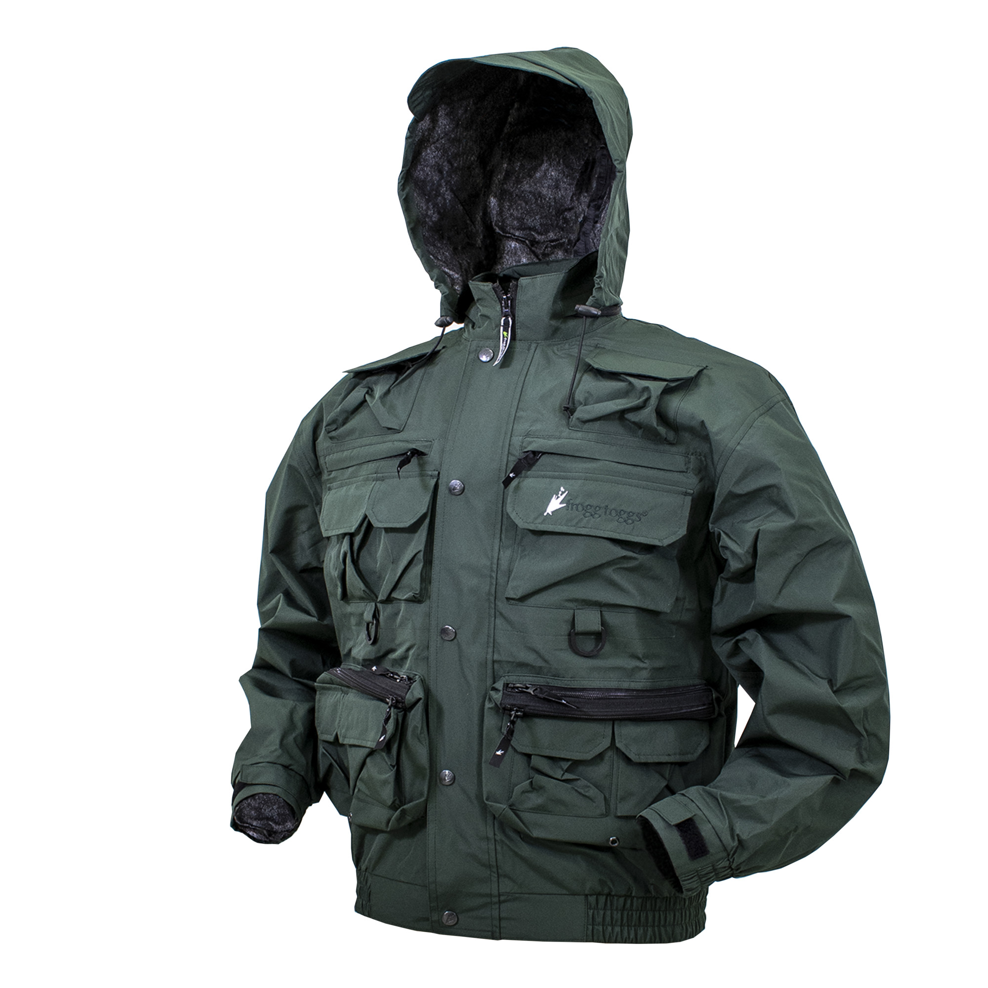 frogg toggs, Cascades Sportsman Pack Jacket, Size 3XL, Color Forest Green, Model NT1103-09XXX