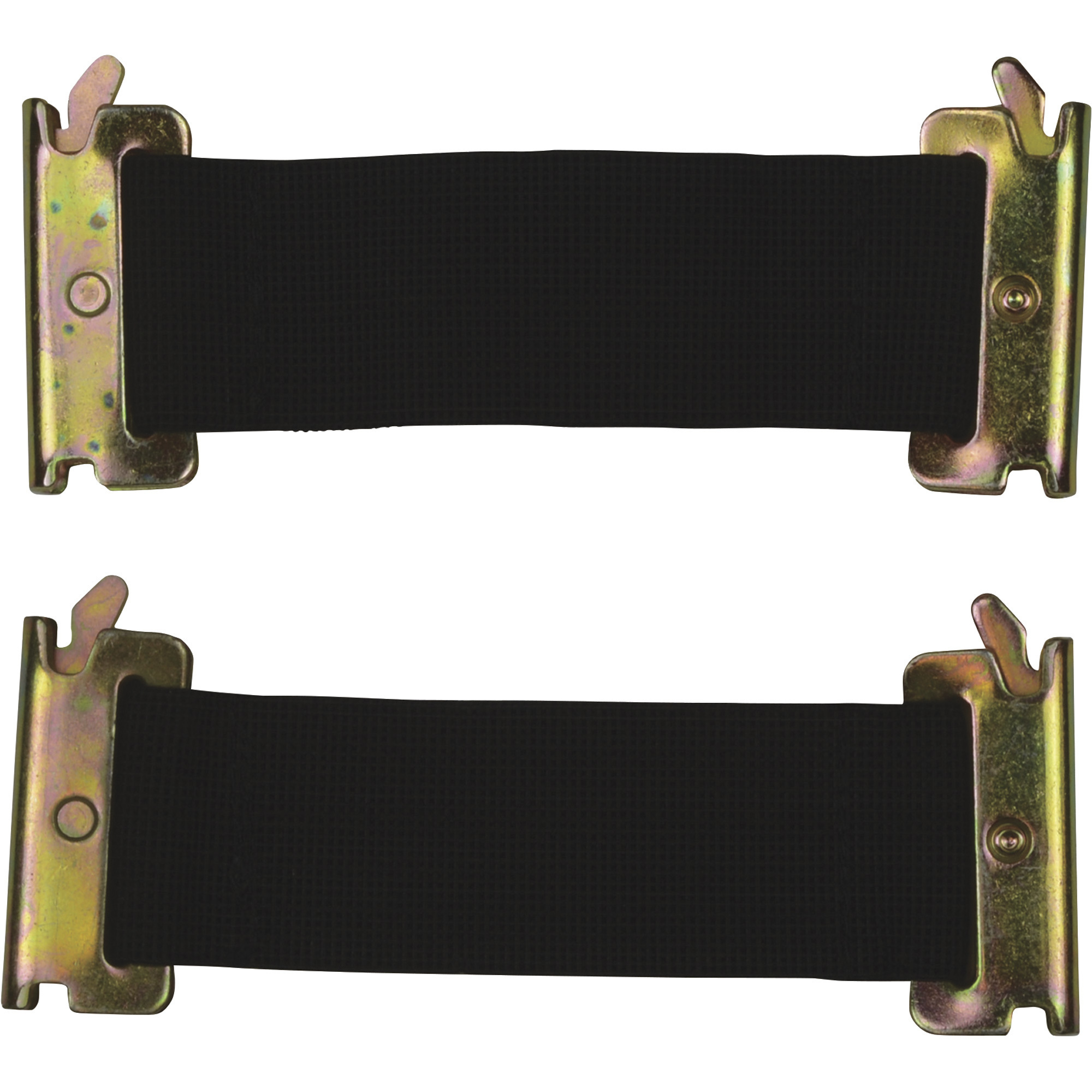 CargoSmart Standard Bungee Straps, 2-Pack, 2Inch W x 6Inch L, For E-Track and X-Track