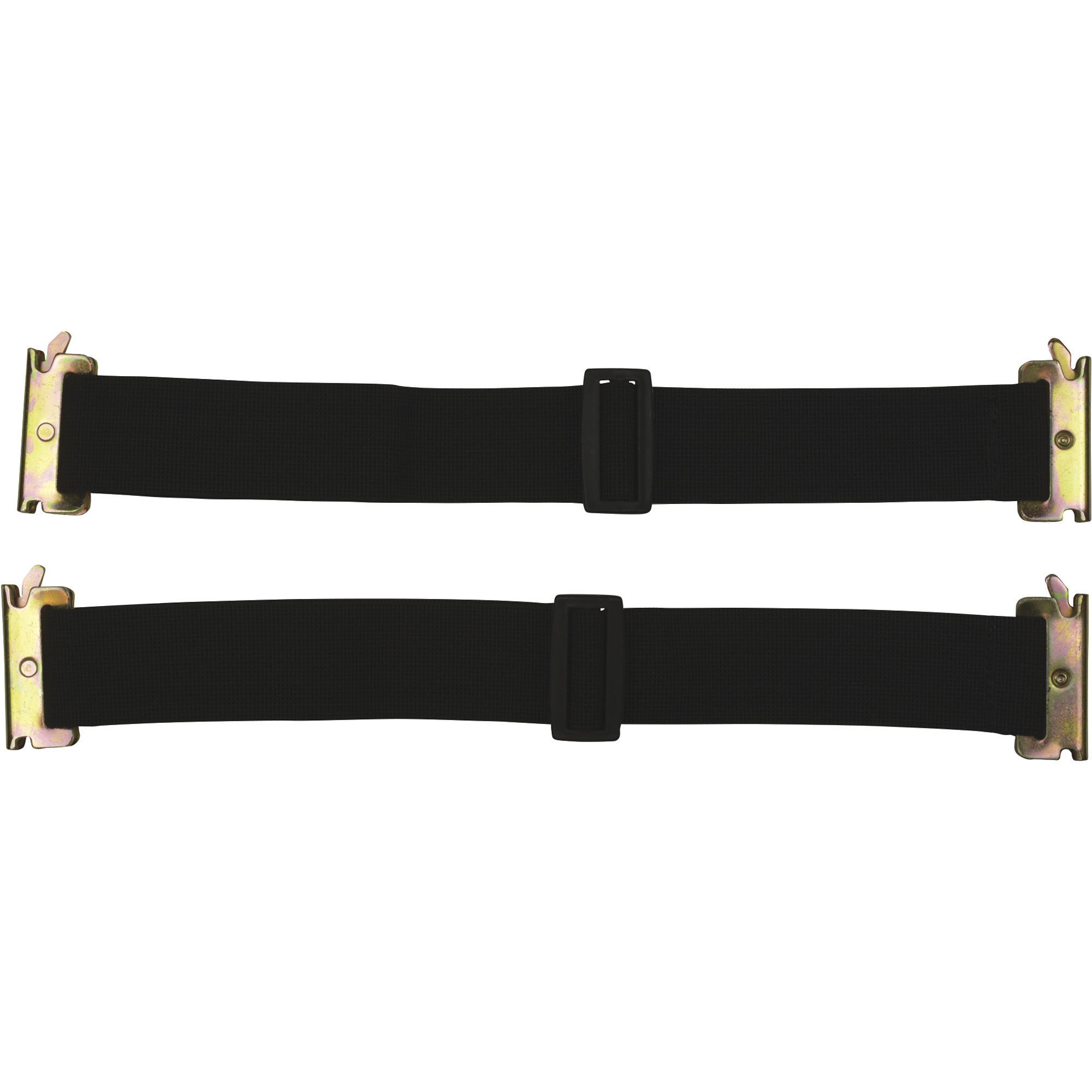 CargoSmart Adjustable Bungee Straps, 2-Pack, 16Inch-24Inch L, For E-Track and X-Track