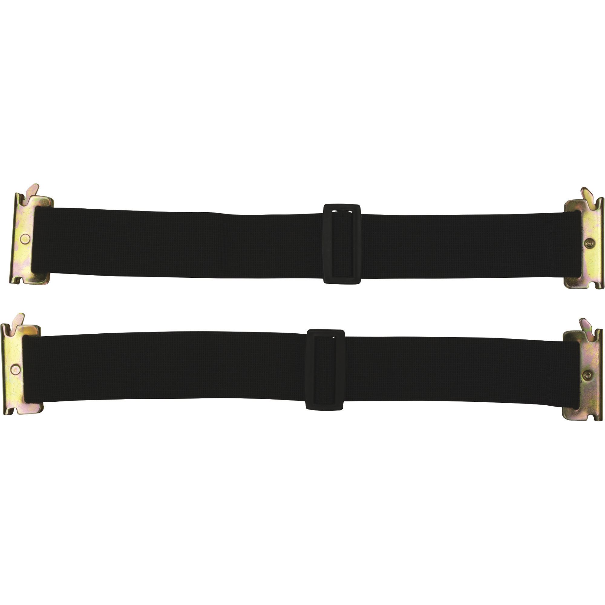 CargoSmart Adjustable Bungee Straps, 2-Pack, 22Inch-32Inch L, For E-Track and X-Track