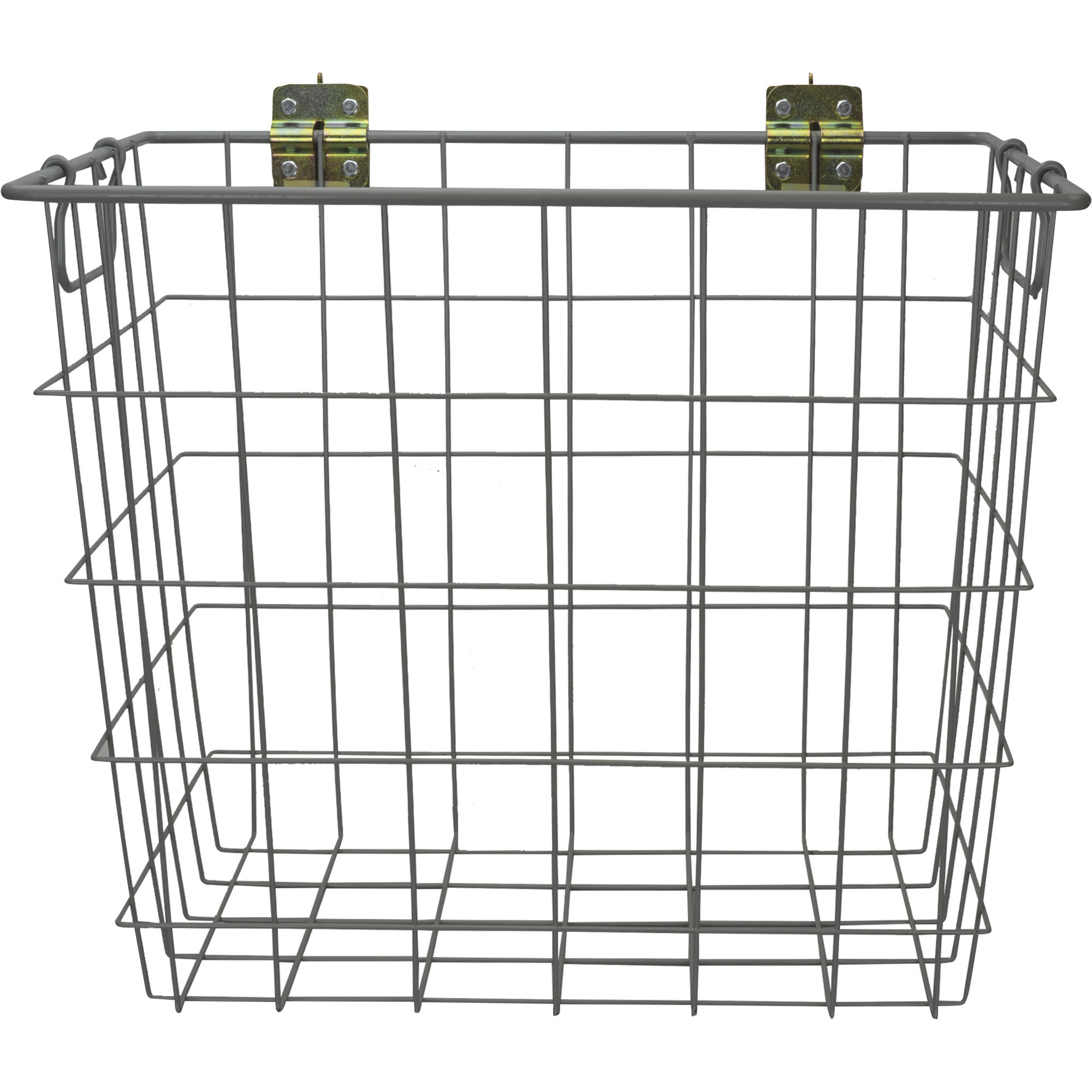 CargoSmart Large Wire Track Basket, 20Inch W x 12Inch D x 18Inch H, Coated Steel, For E-Track and X-Track