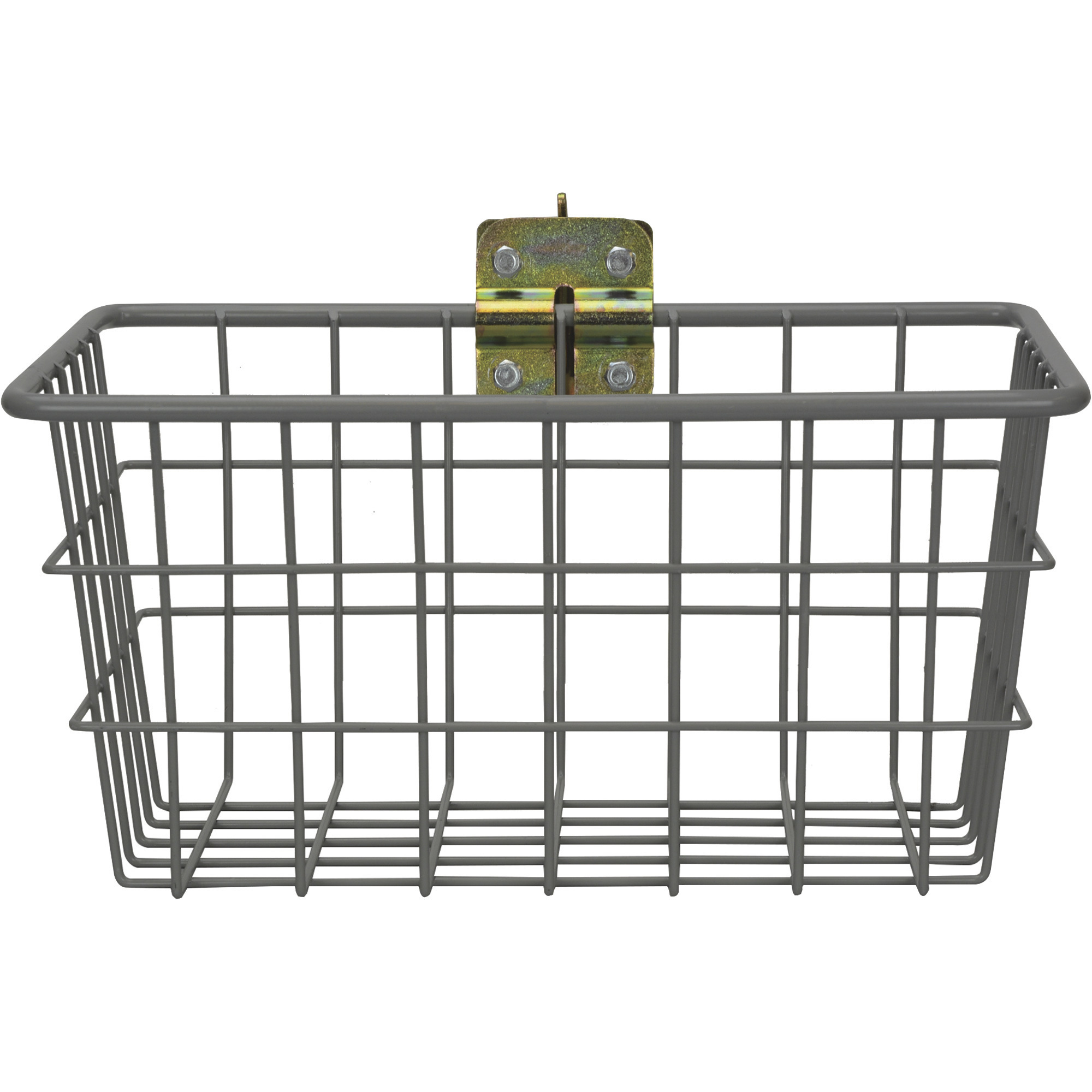 CargoSmart Small Wire Track Basket, 12Inch W x 6Inch D x 6Inch H, Coated Steel, For E-Track and X-Track