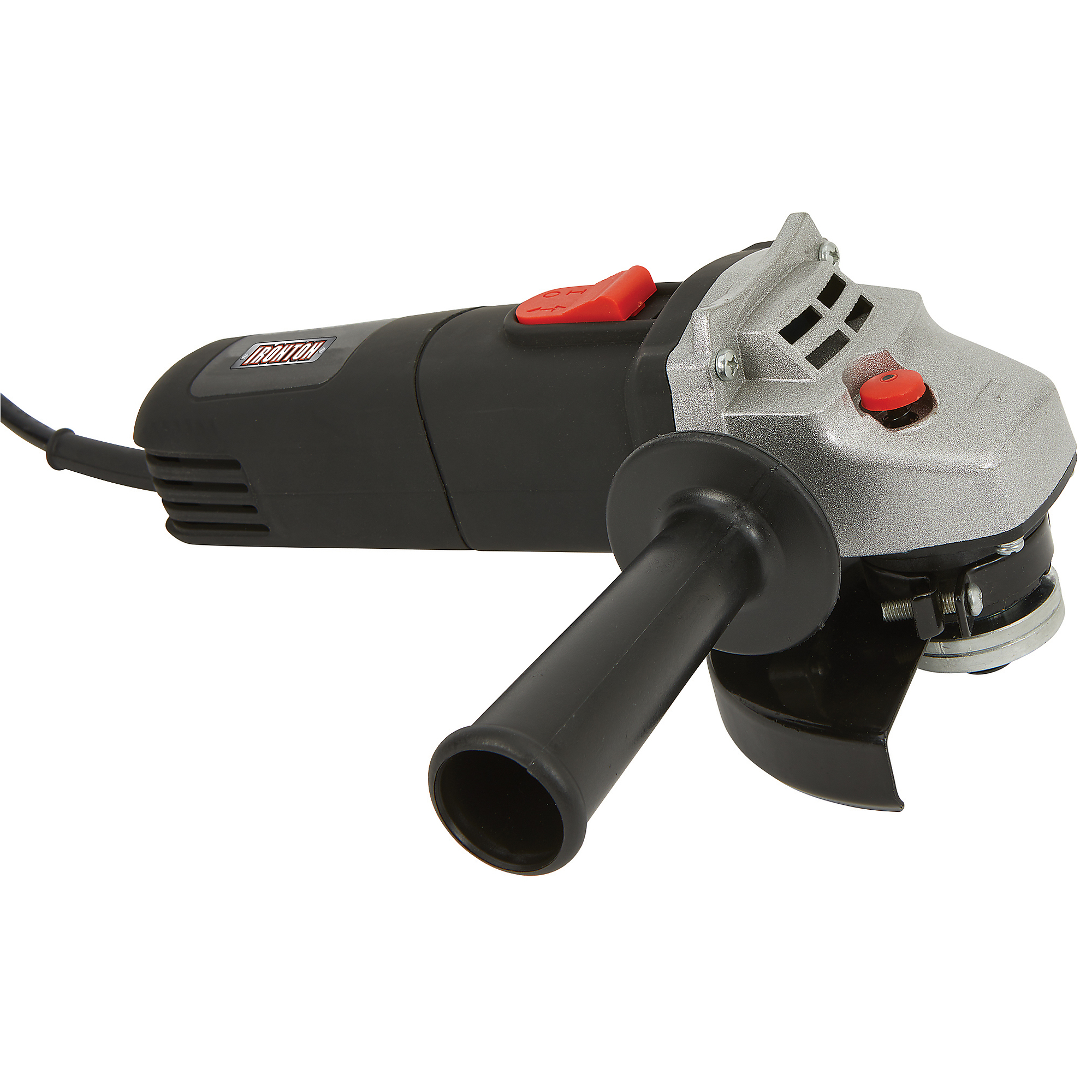 Ironton 4-1/2Inch Angle Grinder, 4.3 Amps, 120 Volts, 12,000 RPM, Model AG124