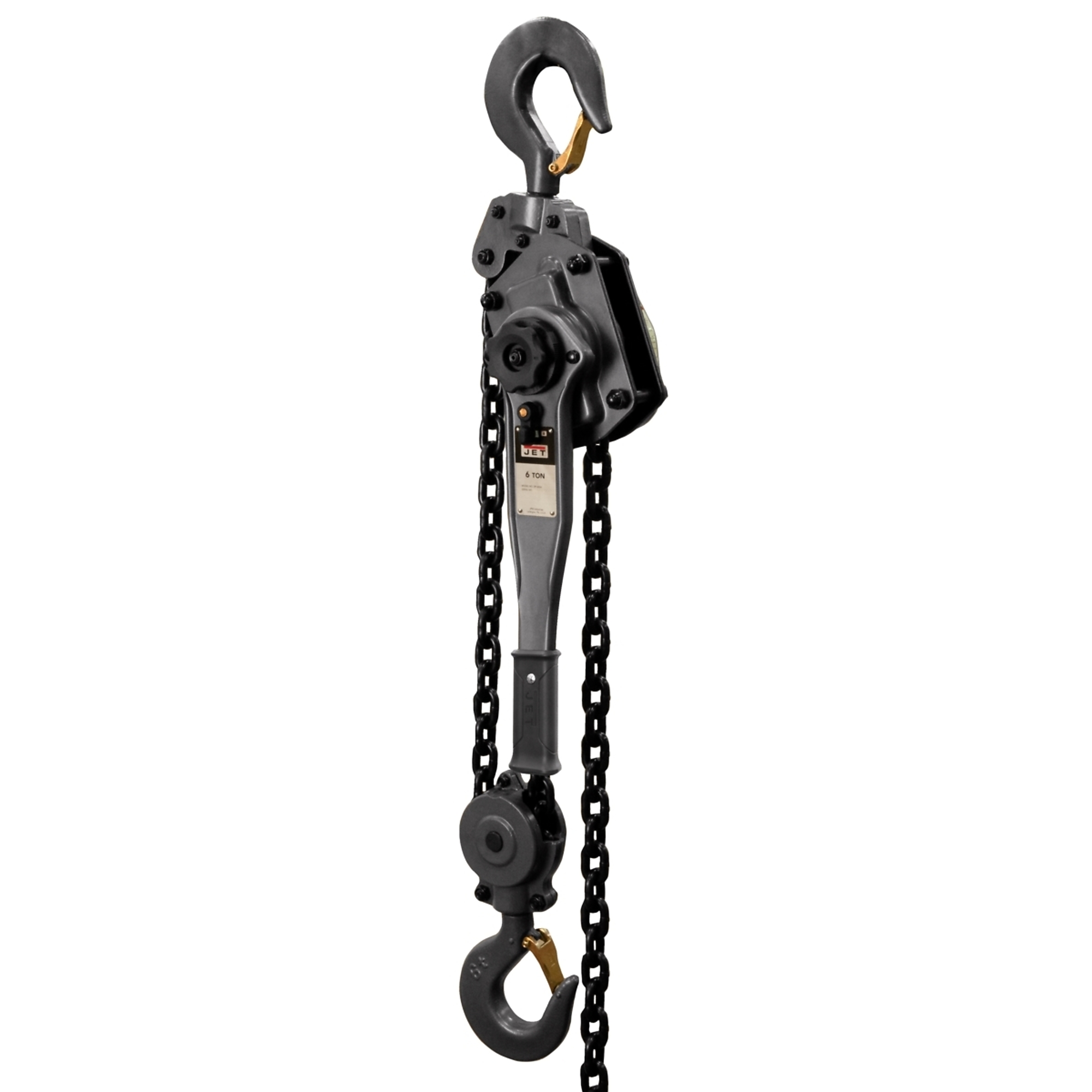 Jet, JLP Manual Lever Hoist, Power Source Manual Lever, Capacity 12000 lb, Lift Height 50 ft, Model# JLP-600A-50 -  287609