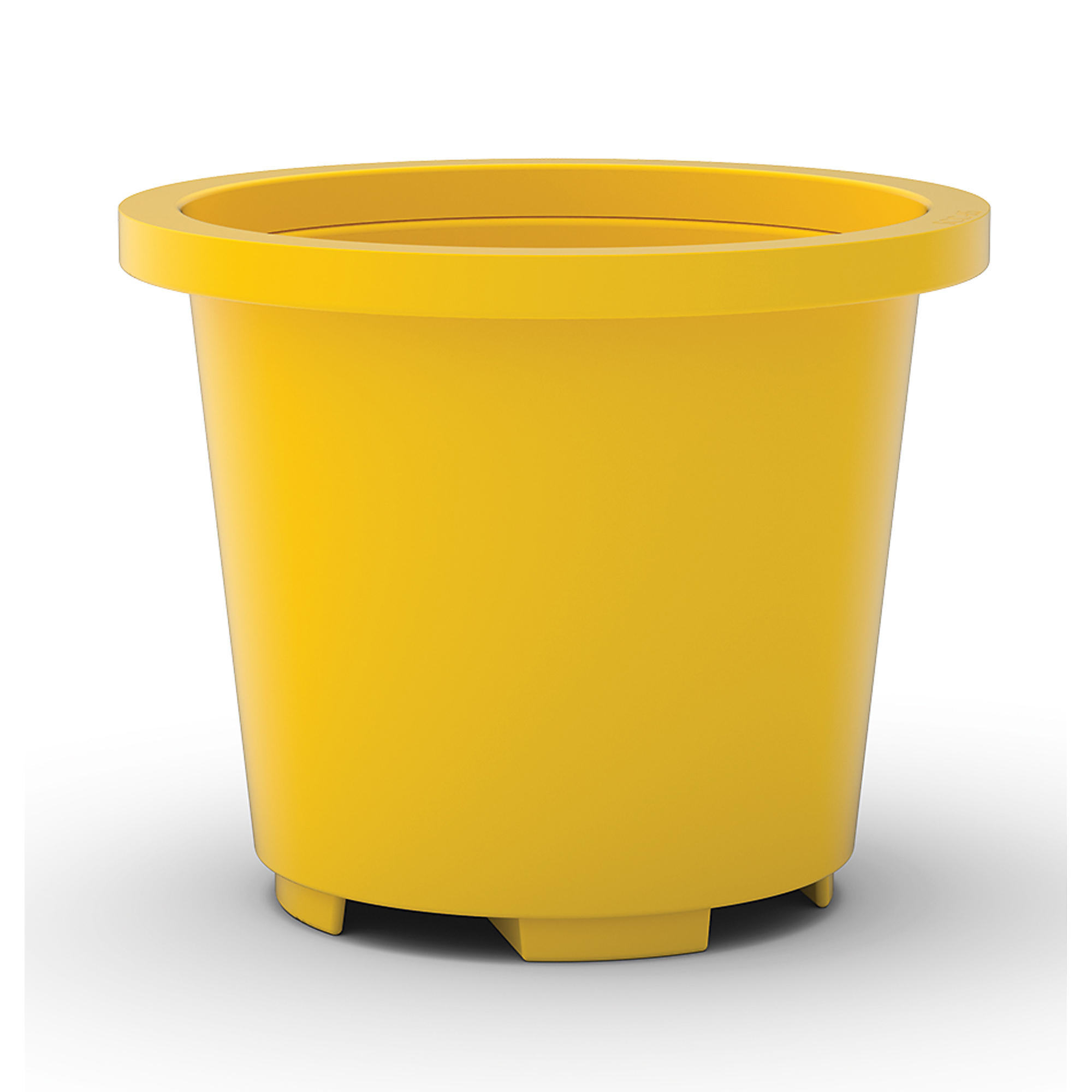 Vestil, Drum Containment Container Yellow, Length 36.25 in, Width 36.25 in, Height 29.5 in, Model SCC-65-YL