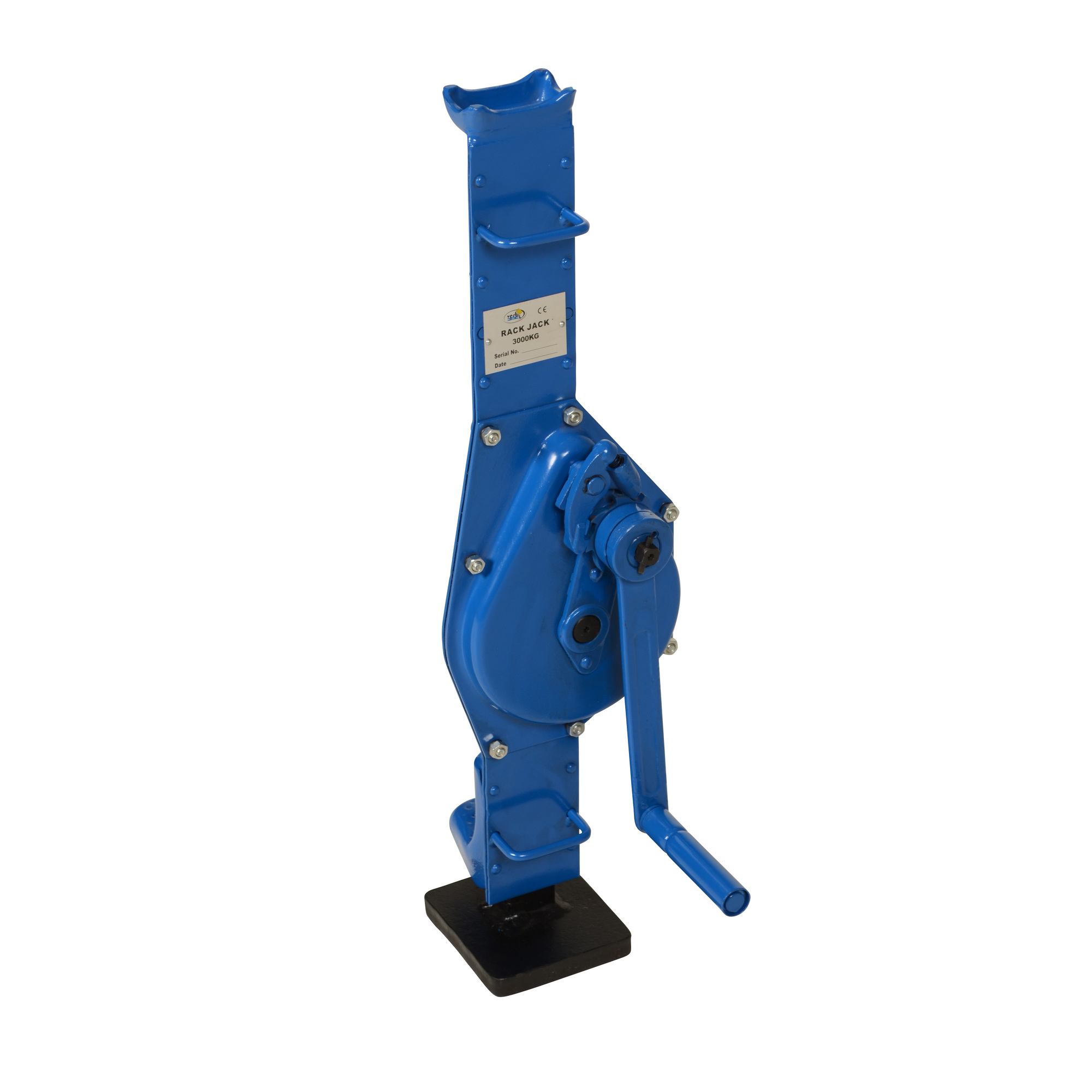 Vestil, Mechanical Machinery Jack 6k, Lift Capacity 3 Tons, MInch Lift Height 29 in, Max. Lift Height 42.938 in, Model MMJ-6