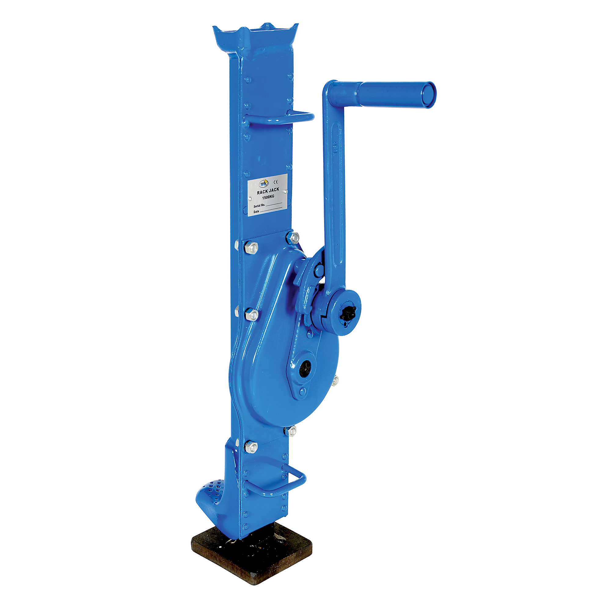 Vestil, Mechanical Machinery Jack 3k, Lift Capacity 1.5 Tons, MInch Lift Height 23.625 in, Max. Lift Height 35.438 in, Model MMJ-3