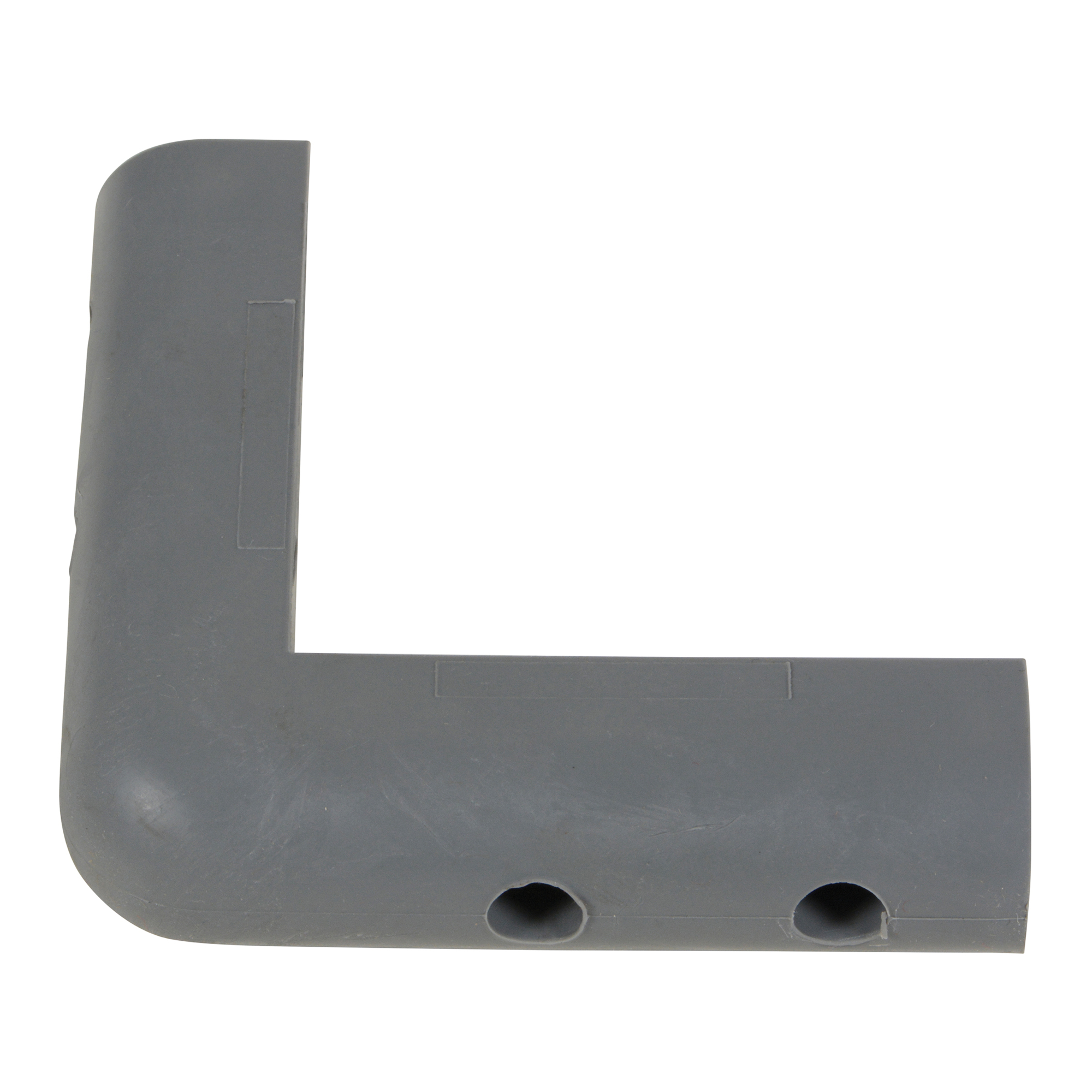 Vestil, 1-1/16Inch Rubber corner guard 16 pieces gray, Length 3.938 in, Model CB-2