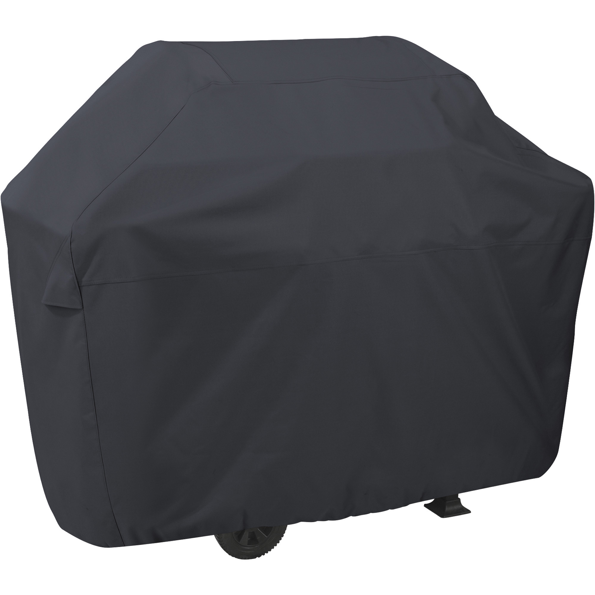 Classic Accessories BBQ Grill Cover, Medium, Black Fits Grills up to 58Inch L x 26Inch D x 48Inch H, Model 55-306-030401-00