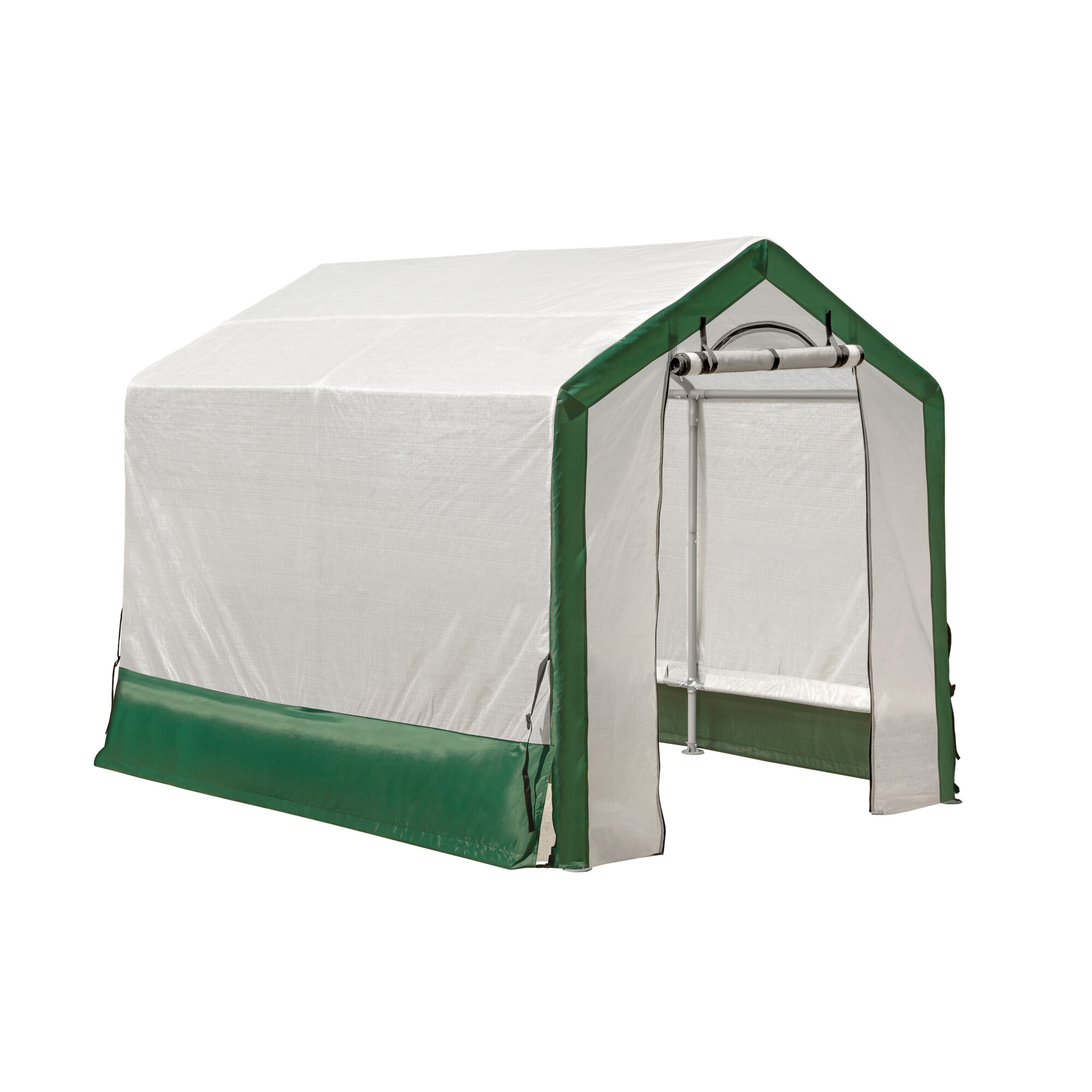 ShelterLogic, Organic Growers Greenhouse 6x8x6.5ft., Length 96.3 in, Width 73.43 in, Model 70699