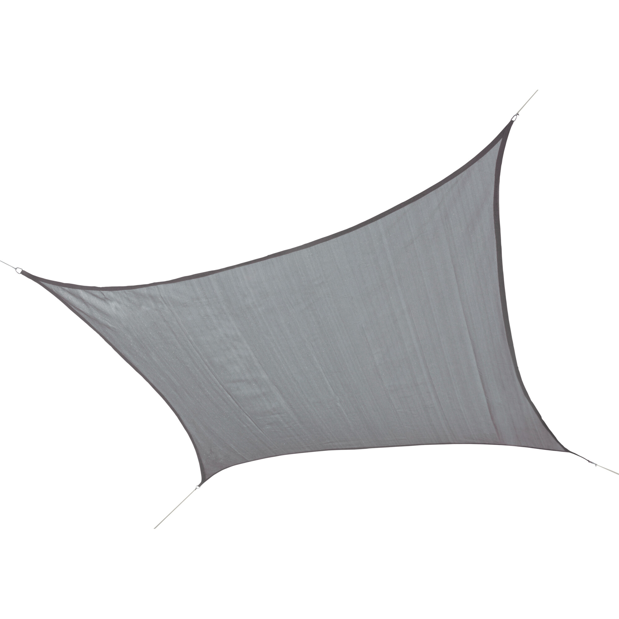 ShelterLogic, 12ft. square Gray Shade Sail, Color Gray, Model 25618