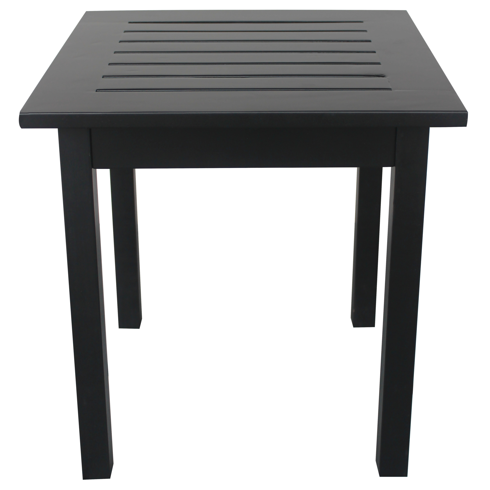 Leigh Country, Heartland TX 85,182 Black End Table, Table Shape Square, Primary Color Black, Height 19 in, Model TX 85182