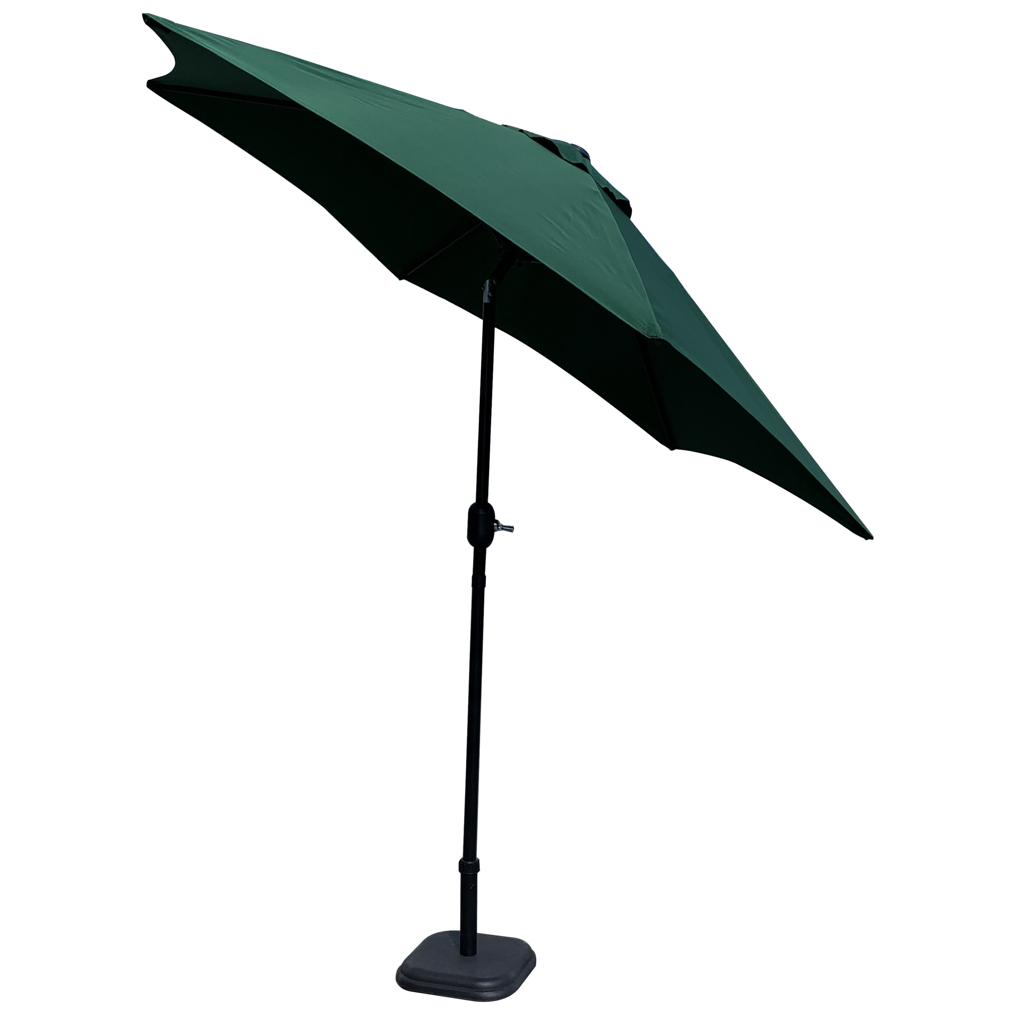 Leigh Country, Patio Umbrella Green 9ft., Canopy Diameter 9 ft, Shape Round, Model TX 94122