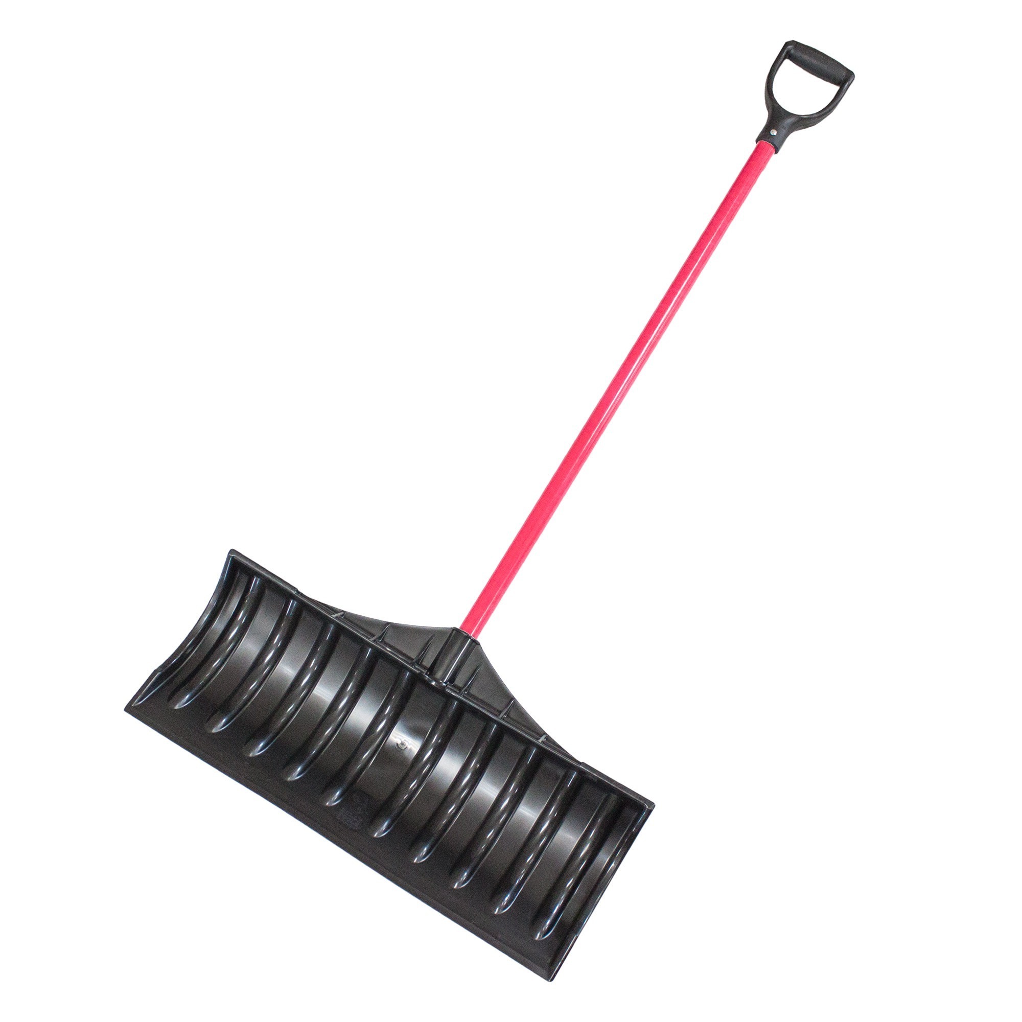 Bully Tools, 27Inch Poly Snow Pusher w/Poly D-Grip, Width 27 in, Model 92813