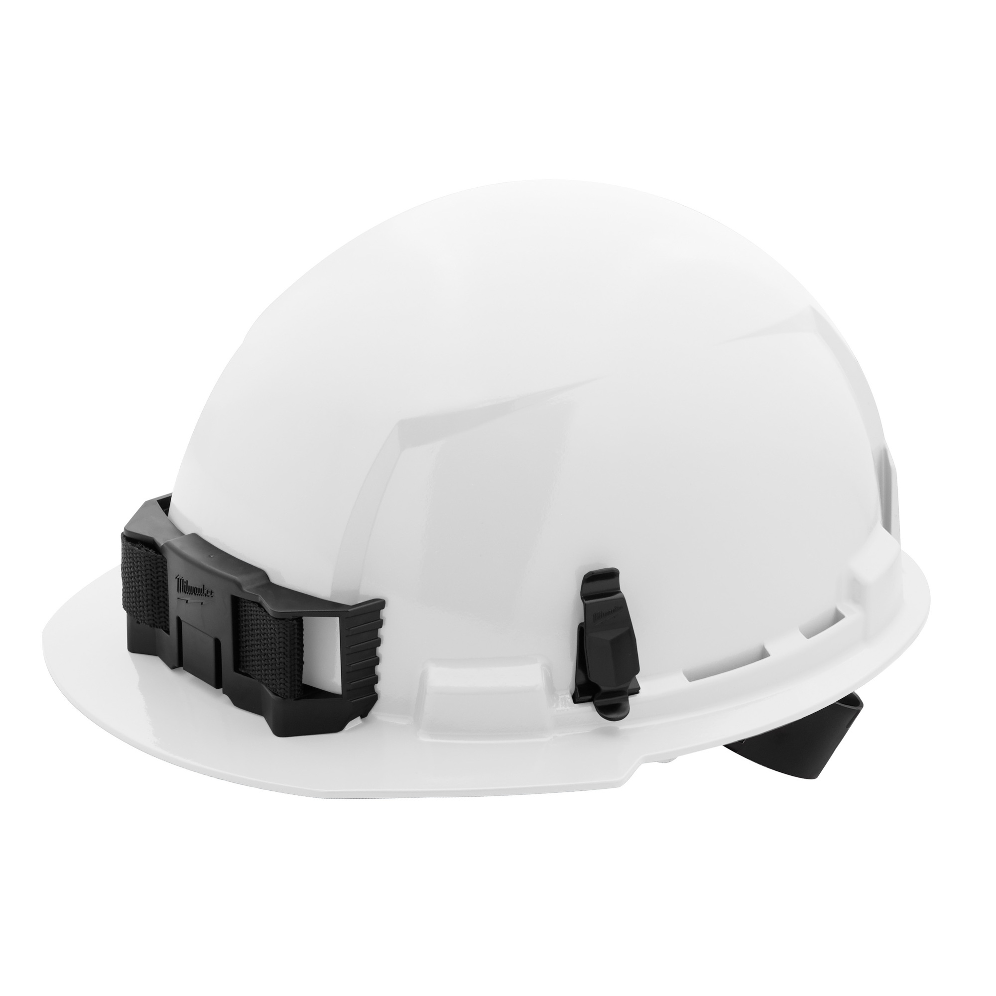 Milwaukee, (5) WHT FRONT BRIM W/BOLT-TYPE 1-CLS E, Hard Hat Style Hat, Hat Size One Size, Color White, Model 48-73-1100