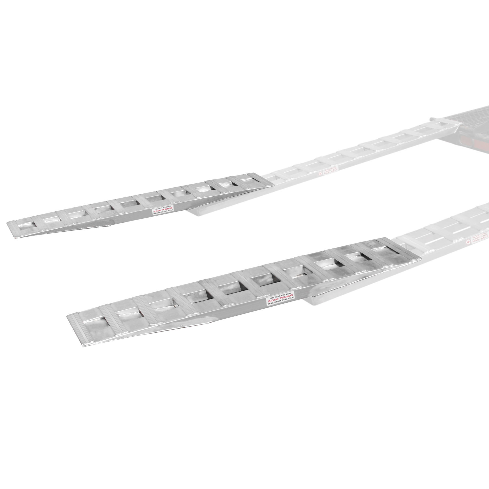 Heavy Duty Ramps 5ft. x 15Inch Lay-over Trailer Ramp Extensions, Aluminum, 5000lb. Capacity, Model 05-15-060-00-00