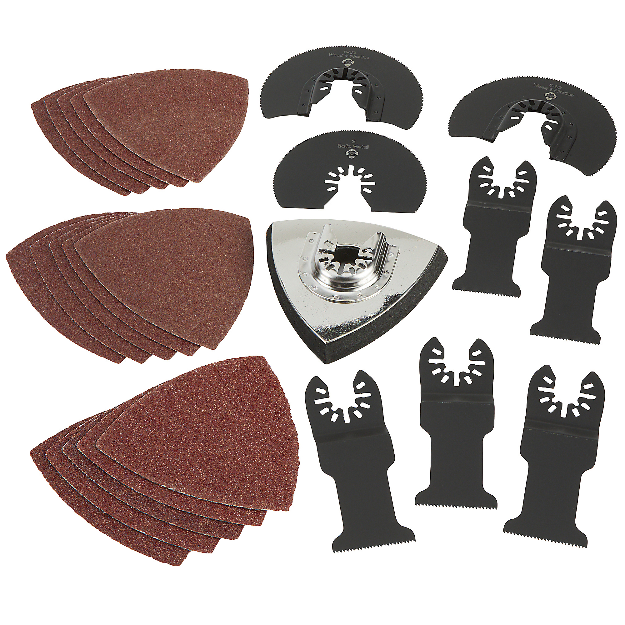 Ironton 24-Piece Oscillating Tool Accessory Kit