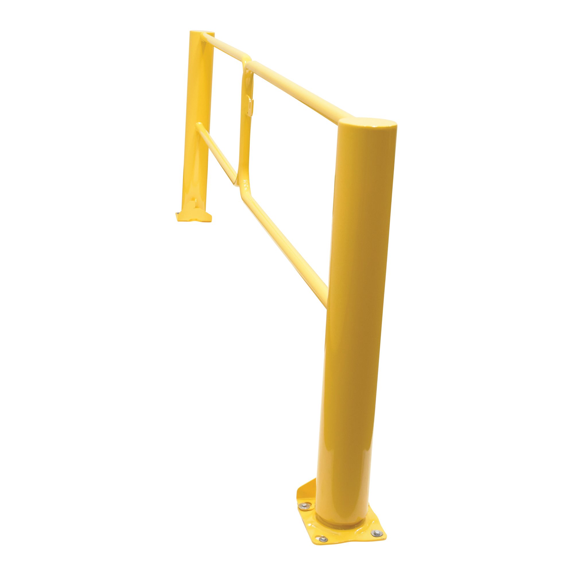 Vestil, Swivel Dock Gate Pair 10ft. Door, Color Yellow, Max. Width 122.375 in, Material Steel, Model SDG-10