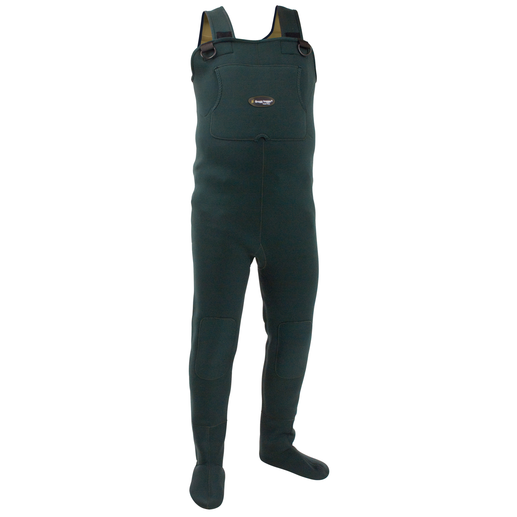 frogg toggs, Amphib Neoprene Stockingfoot Chest Wader, Size XL, Width Medium, Color Forest Green, Model 2713143-XL