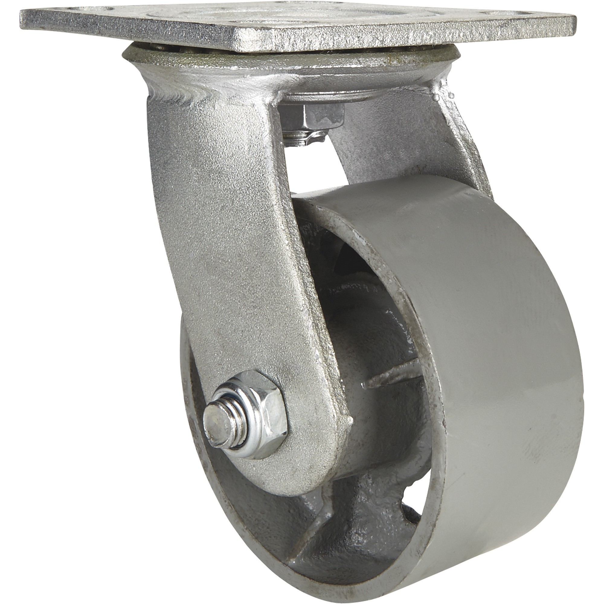 Ironton 4Inch Swivel Steel Caster, 700-Lb. Capacity