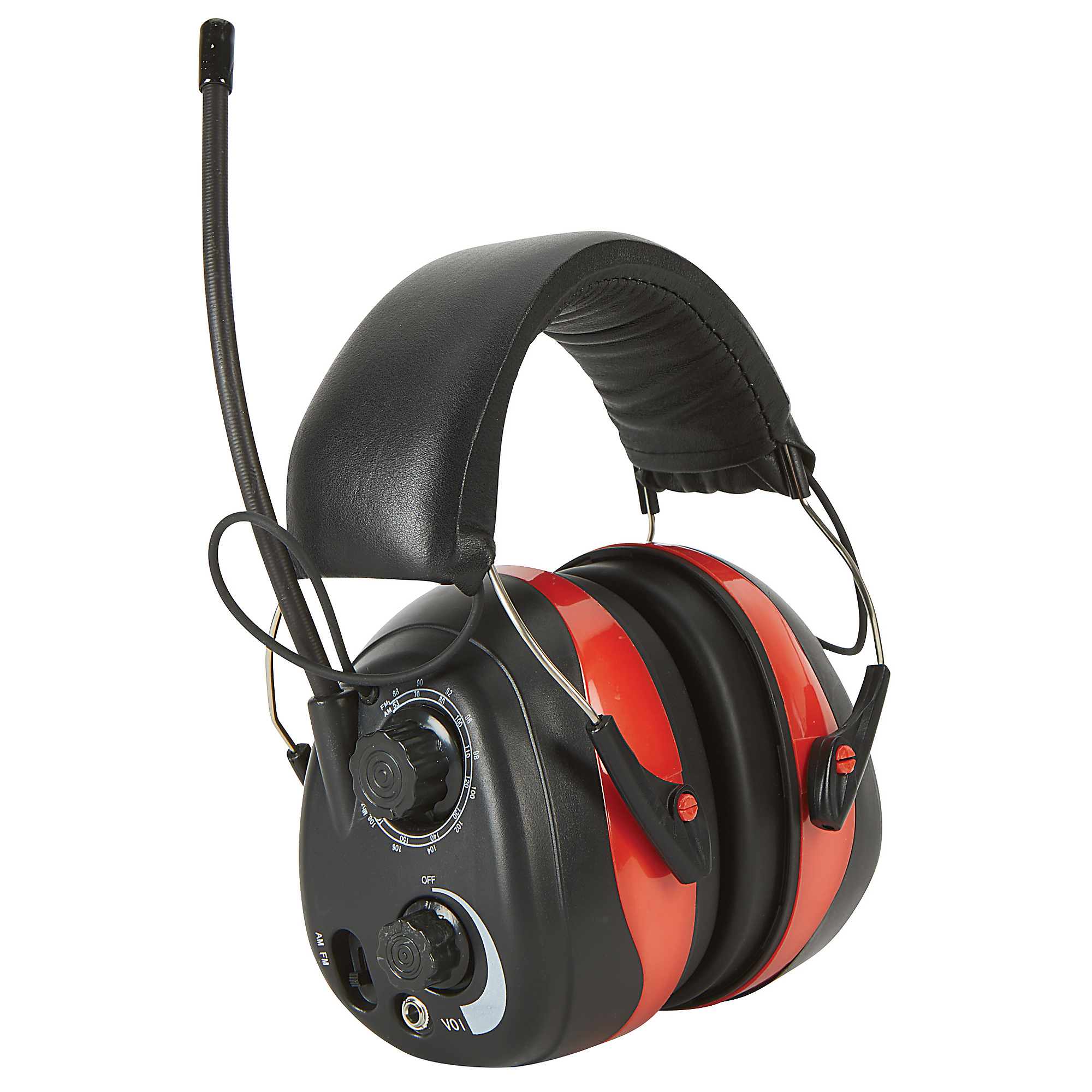 Ironton Hearing Protection with AM/FM Radio and MP3, NRR 25dB