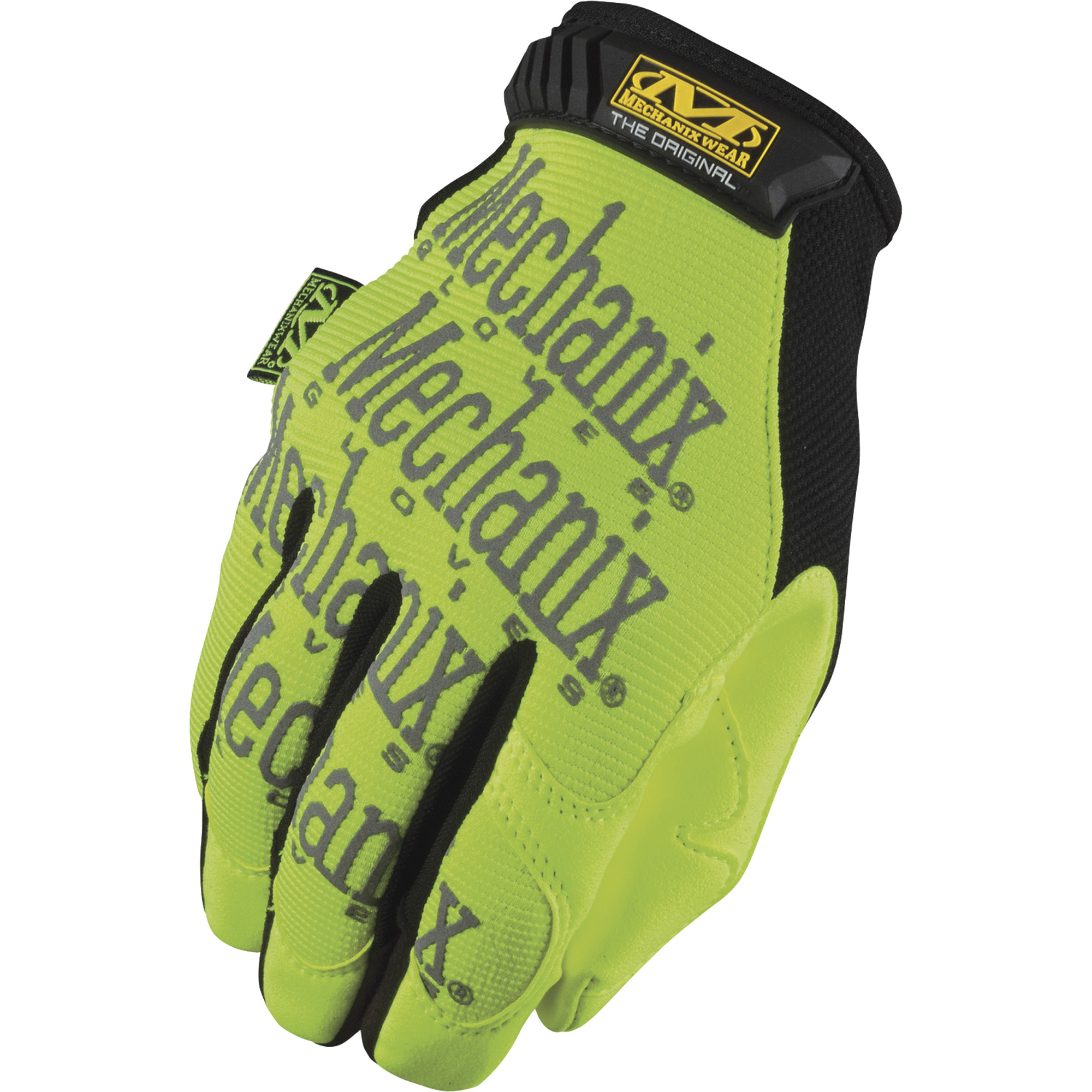 Mechanix Men's Wear Safety Original Glove - Hi-Vis Yellow, Large, Model SMG-91
