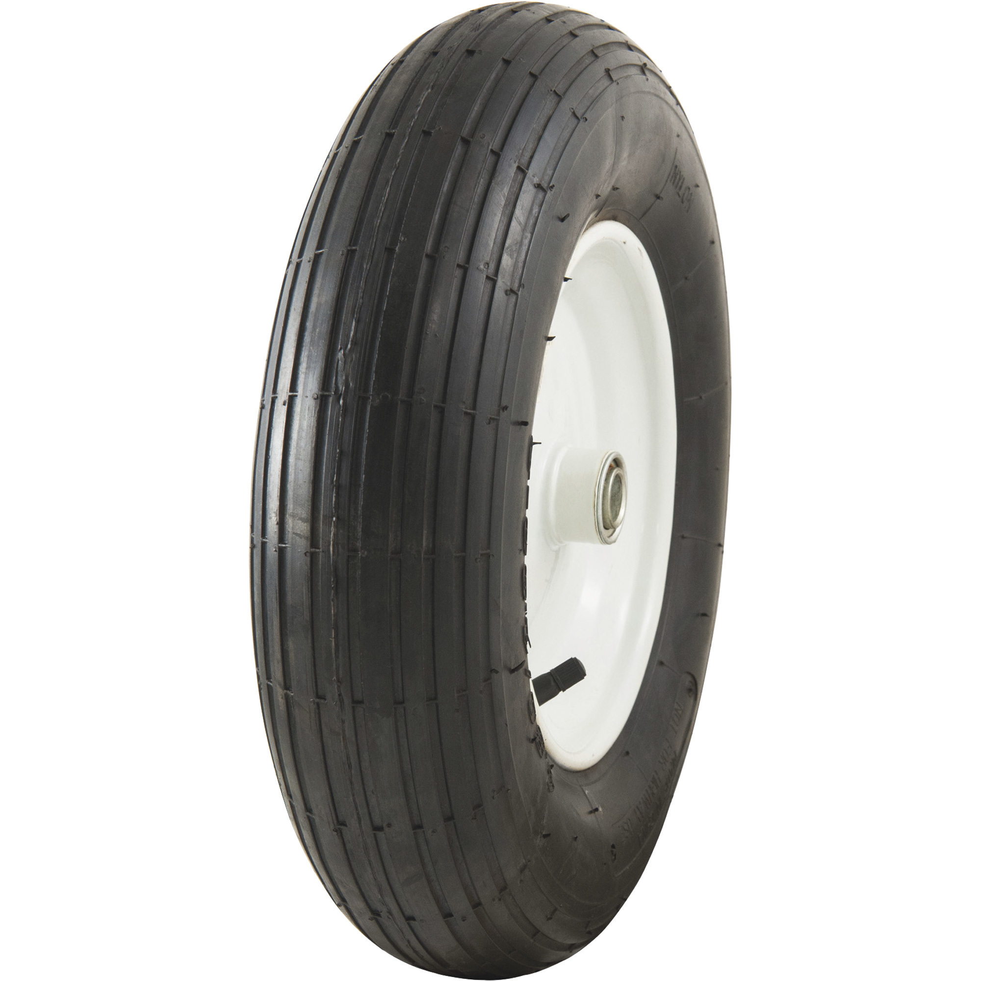 Marathon Tires Pneumatic Wheelbarrow Tire — 3/4Inch Bore, 4.80/4.00–8Inch -  20063-NTE