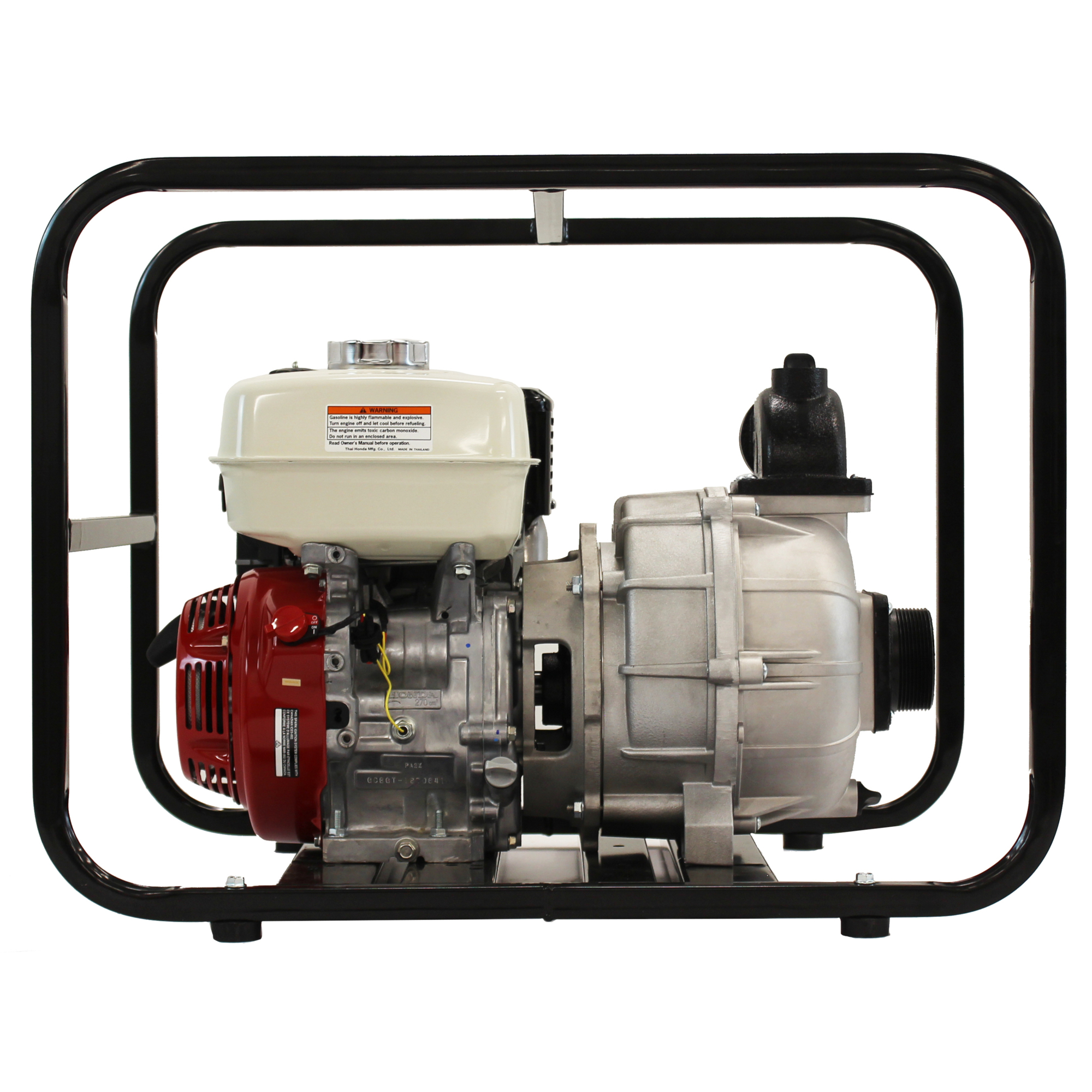 Brave, 3Inch Trash Water Pump, Max. Flow 390 GPM, Engine Displacement 270 cc, Engine Brand Honda, Model BRP550TP3