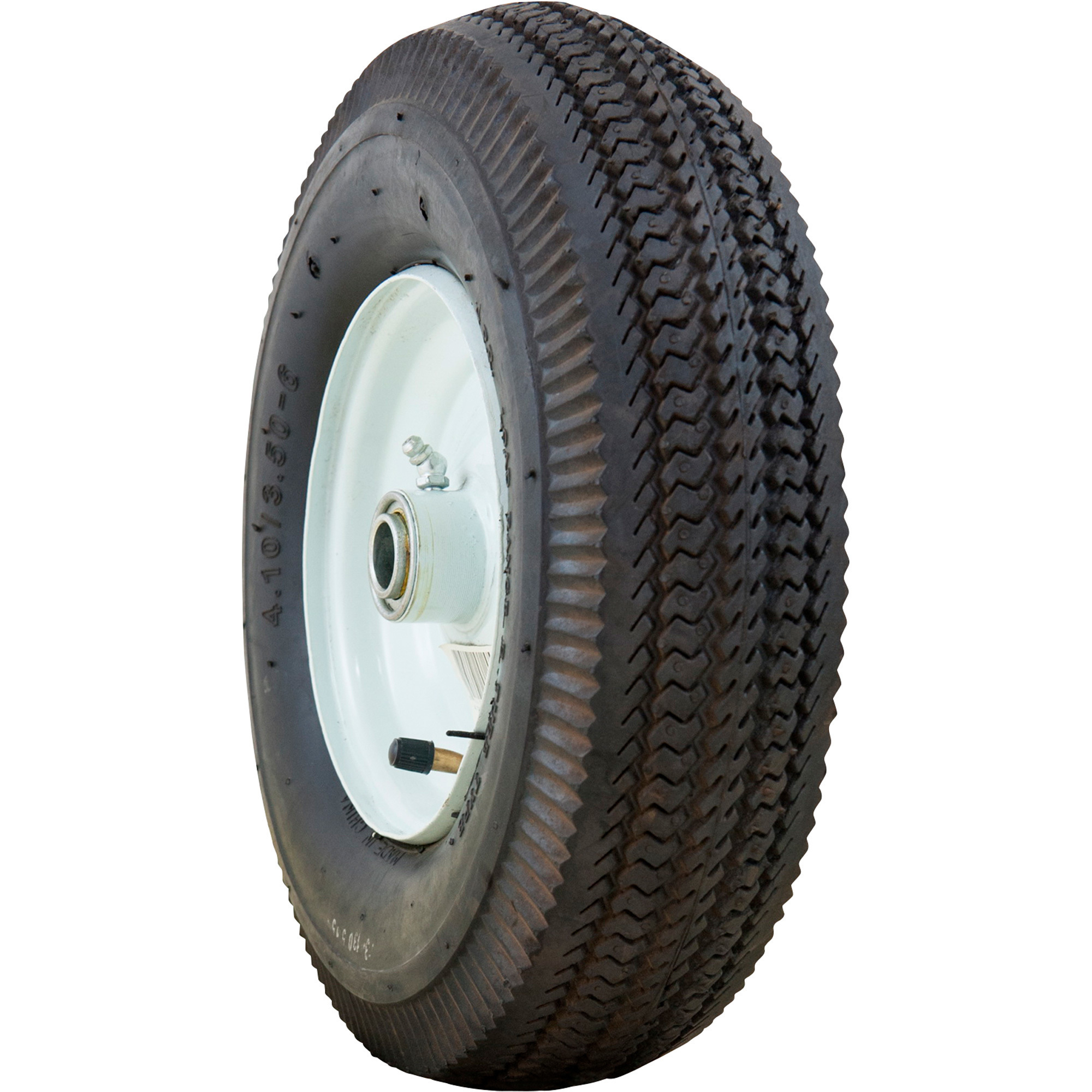 Marathon Tires Pneumatic Tire â 3/4Inch Bore, 4.10/3.50â6Inch