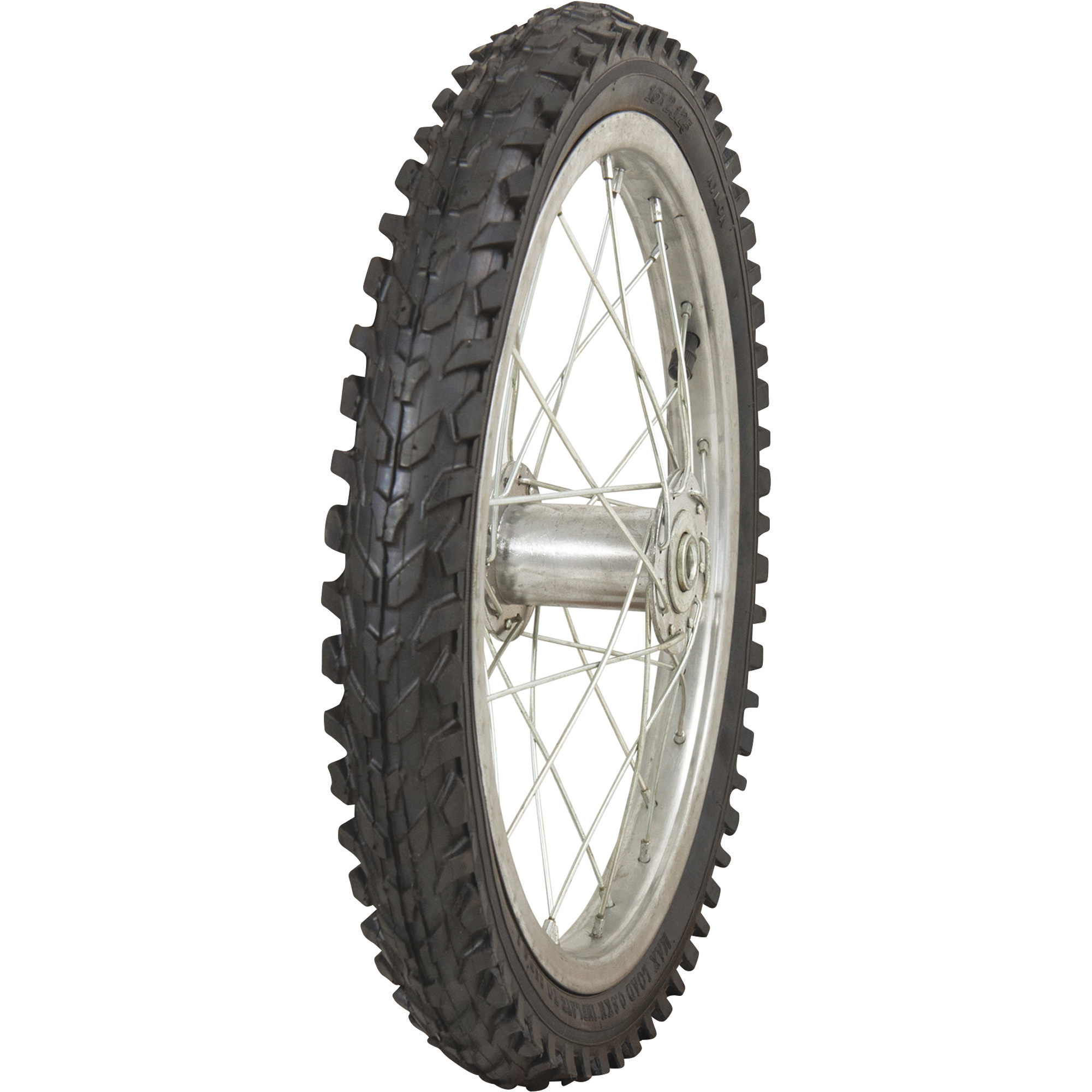 Marathon Tires Pneumatic Tire On Steel Spoked Wheel â 1/2Inch Bore, 16 x 1.75
