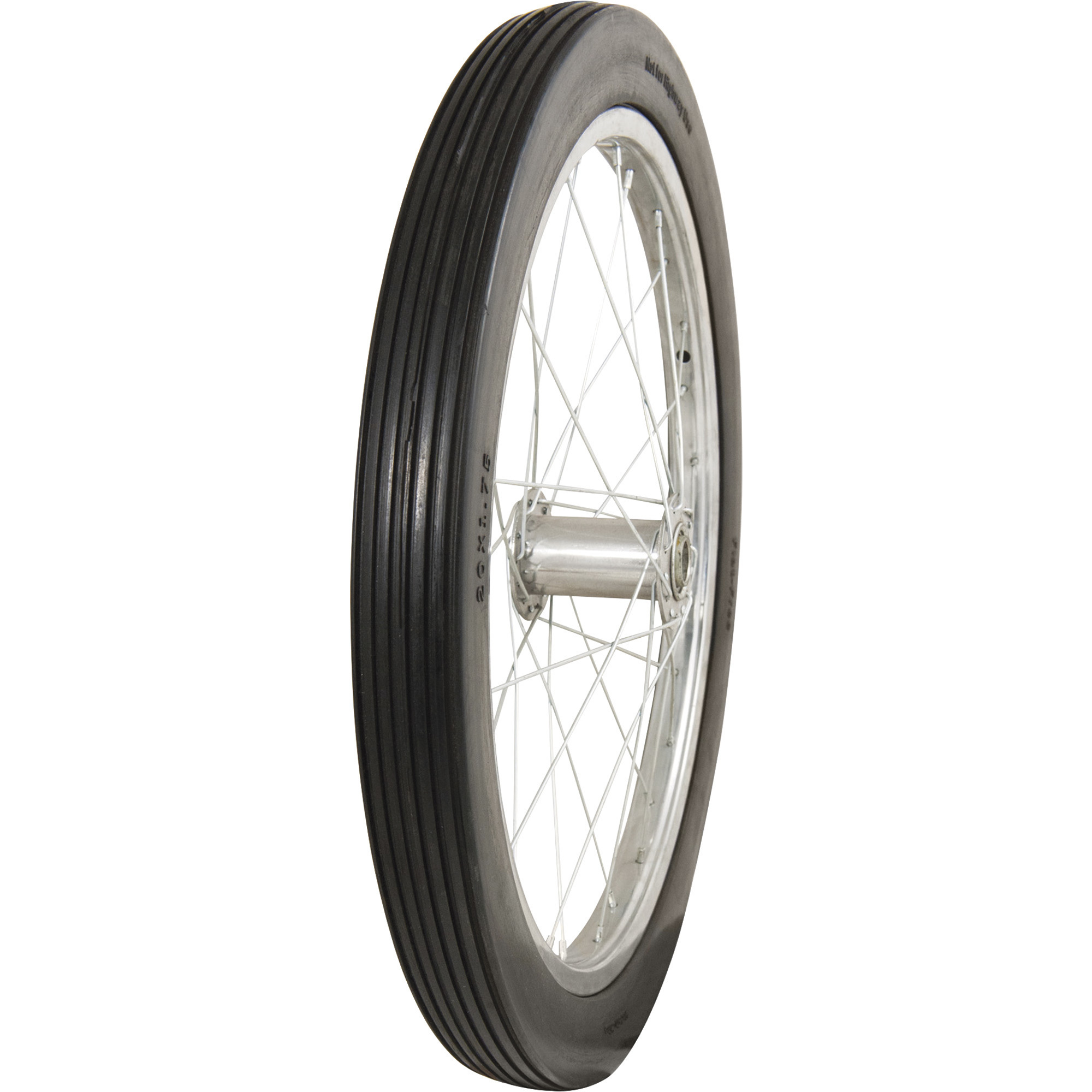 Marathon Tires Flat-Free Tire on Steel Spoke Rim â 3/4Inch Bore, 20 x 1.75Inch
