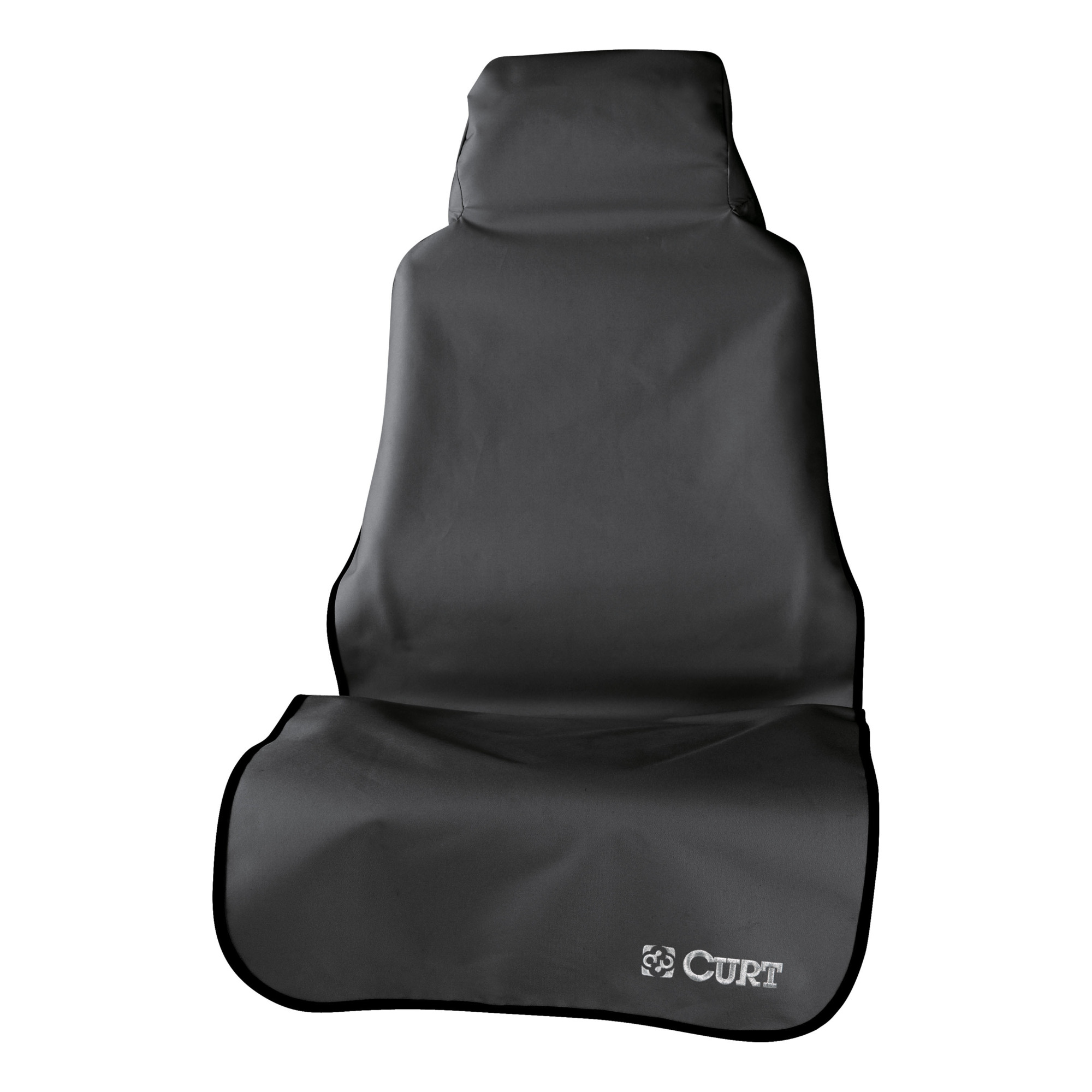 Curt Manufacturing, Seat Defender 58Inchx23Inch Black Bucket Seat Protector, Single, Pair, or Set Single, Seat Application Bucket, Model 18501