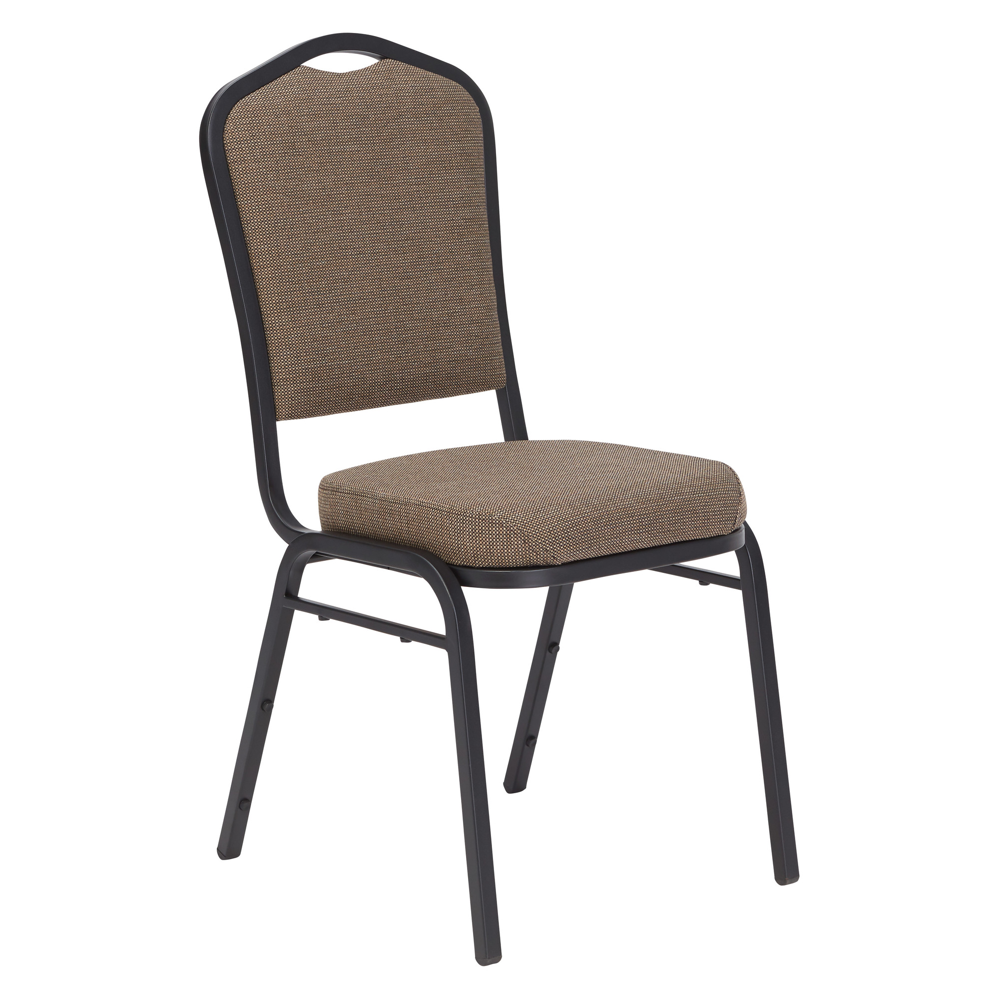 National Public Seating, 9300 Series Fabric Stack Chair, Primary Color Taupe, Included (qty.) 1, Seating Type Dining Chair, Model 9378-BT