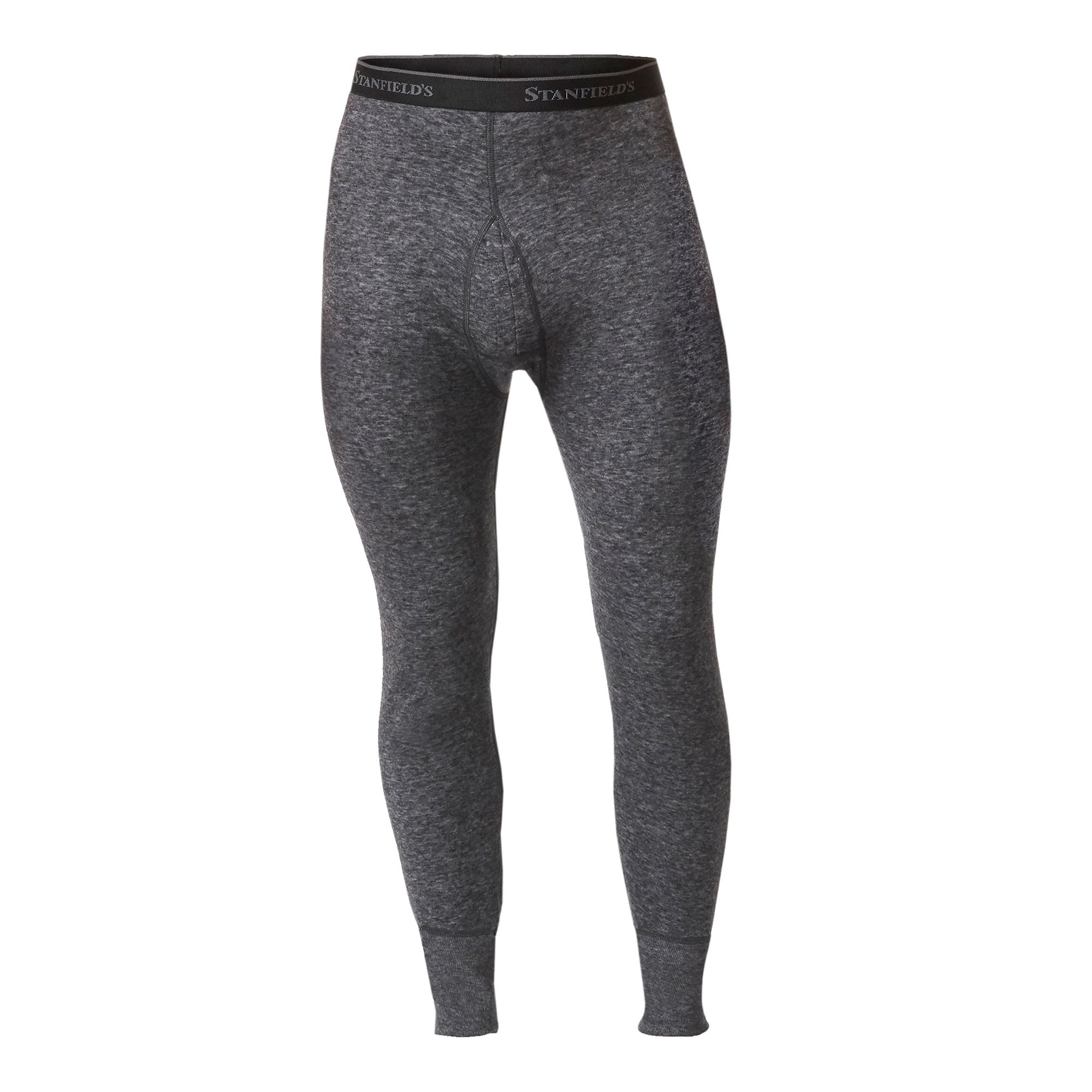 Stanfield's, Men's 2 Layer Wool Blend Long Johns, Size XL, Color CHARCOAL MIX, Model 8812-Charcoal Mix-XL