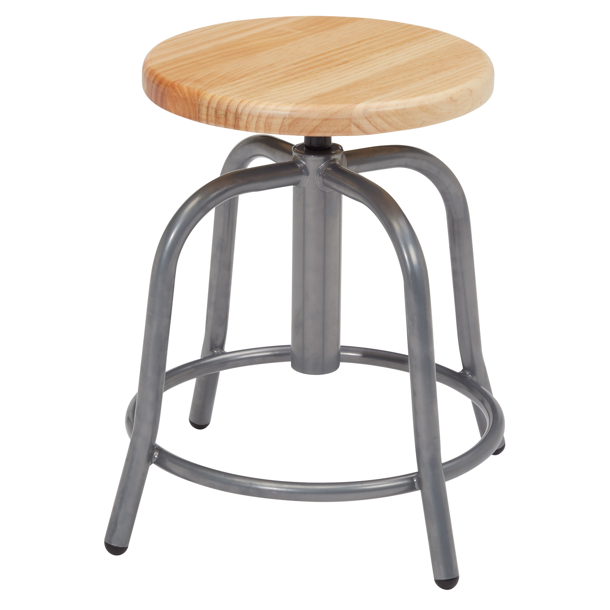 National Public Seating, 19â - 25â Height Adjust Swivel Stool, Primary Color Beige, Included (qty.) 1, Seating Type Office Stool, Model 6800W-02