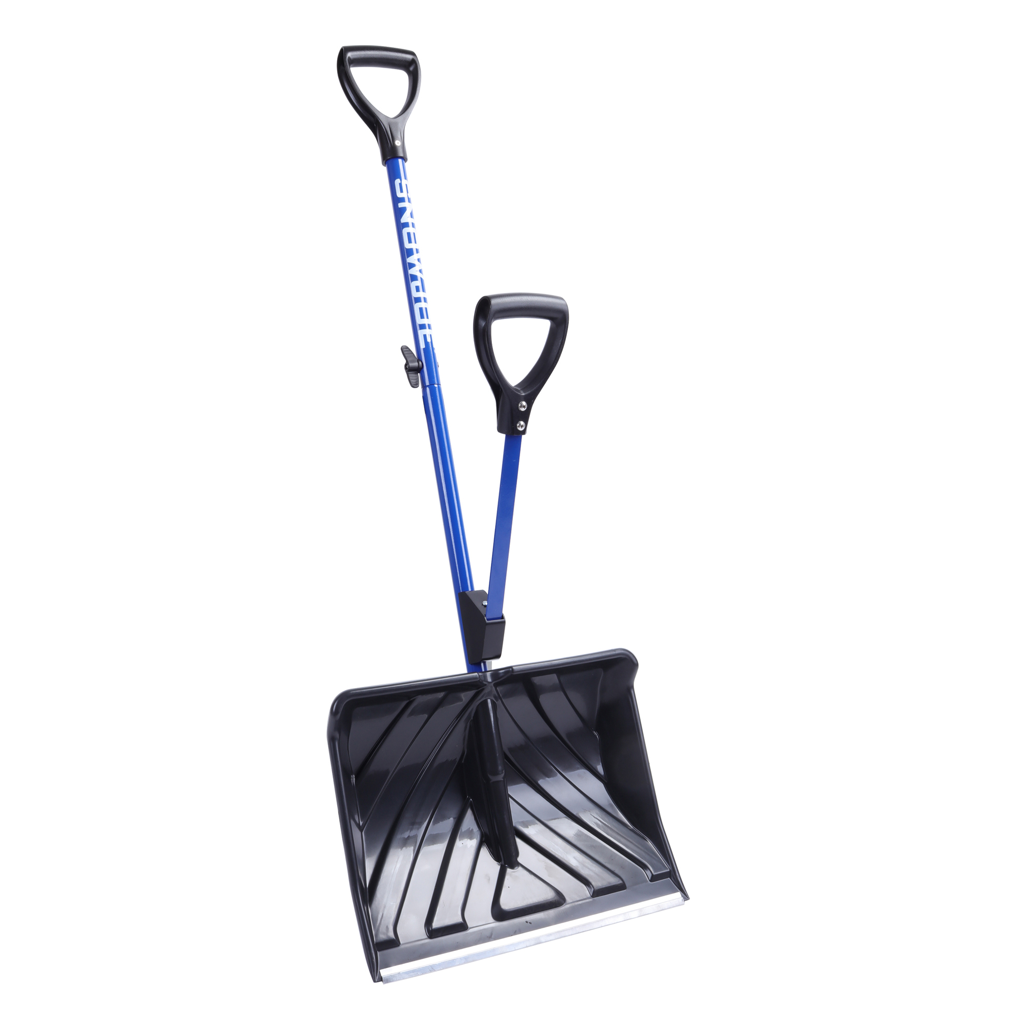 Snow Joe SJSHLV01 Shovelution StrainReducing Snow Shovel  18Inch  Spring Assisted Handle