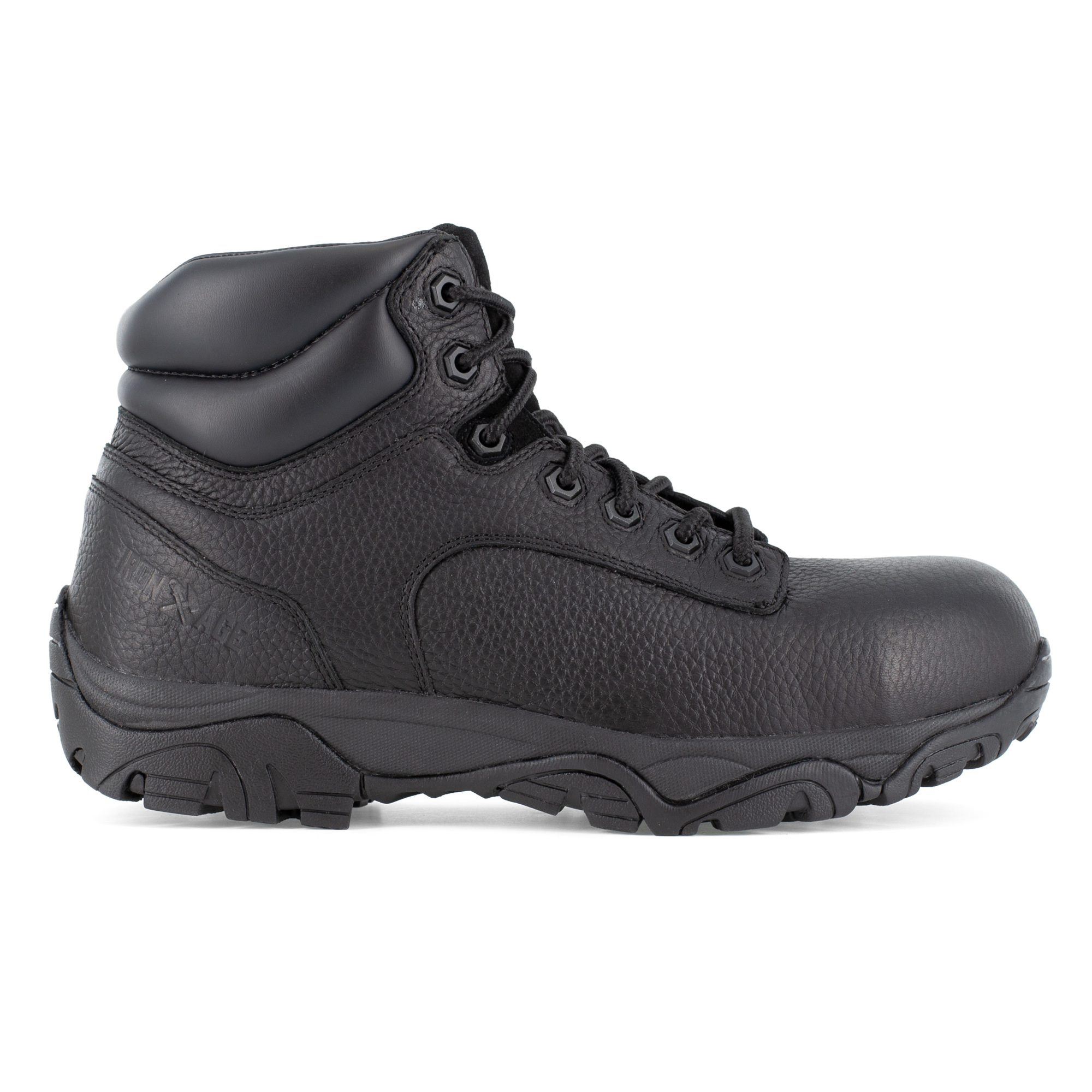 Iron Age, 6in. Work Boot, Size 8, Width Wide, Color Black, Model ...