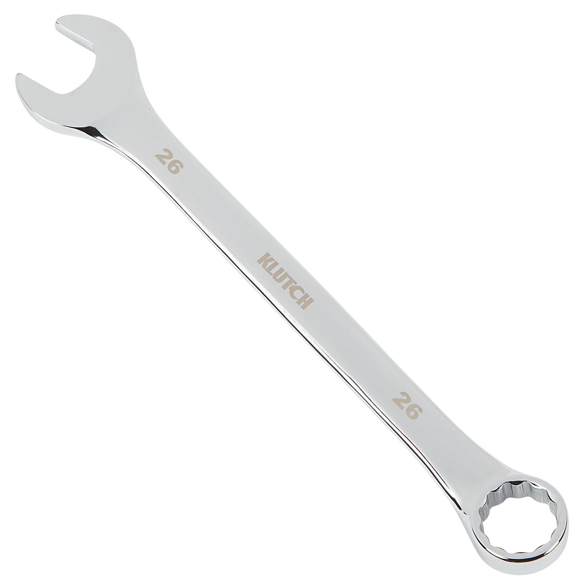 Klutch Metric Combination Wrench, 26MM x 11.42Inch, Model E-2004