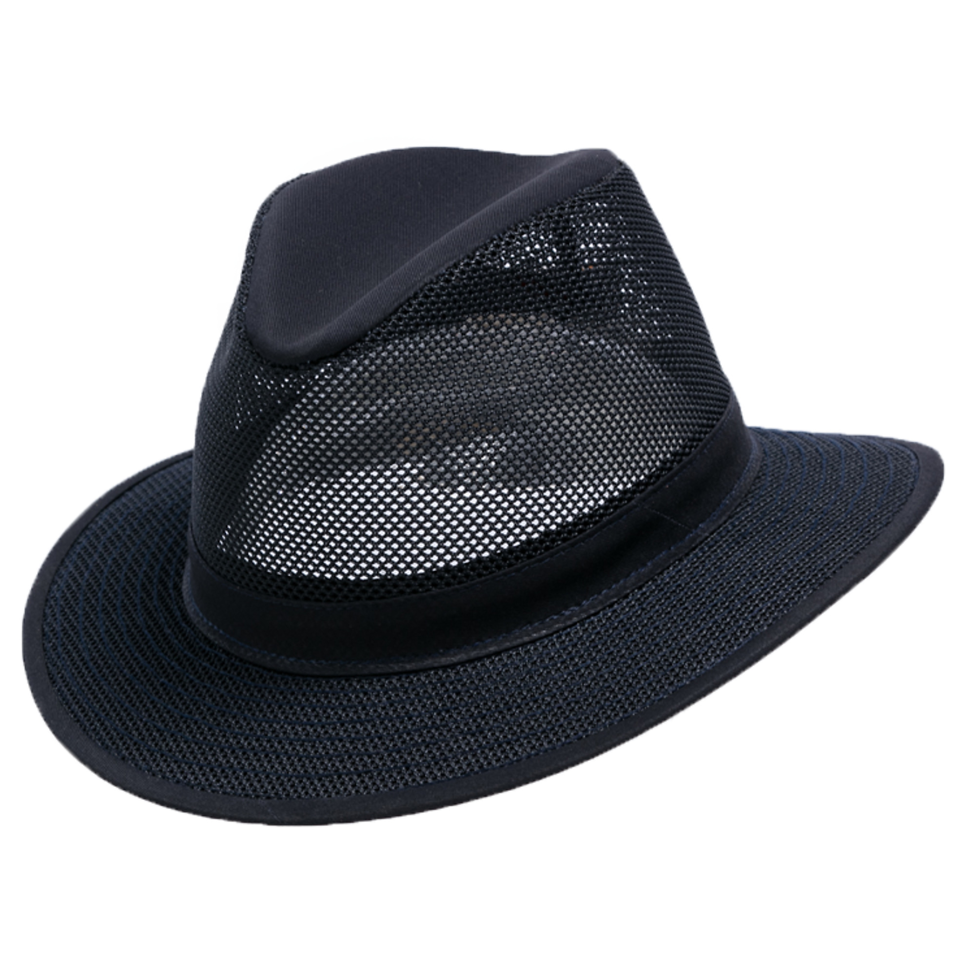Henschel Hat Company, Navy Safari Breezer Grande, Size XL, Color Navy, Hat Style Hat, Model 4310-84XL