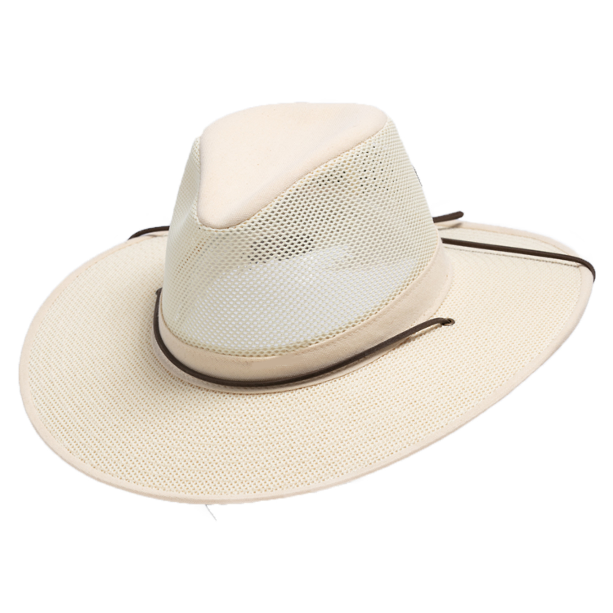 Henschel Hat Company, Natural Aussie Breezer Grande, Size L, Color Natural, Hat Style Hat, Model 5301-73L