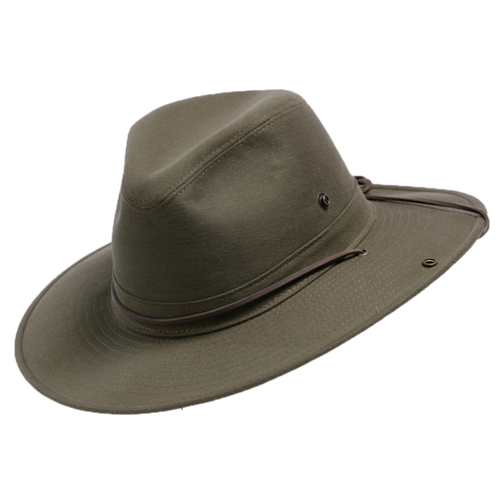 Henschel Hat Company, Olive Oswego Outdoor Hat, Size M, Color Olive, Hat Style Hat, Model 5336-36M