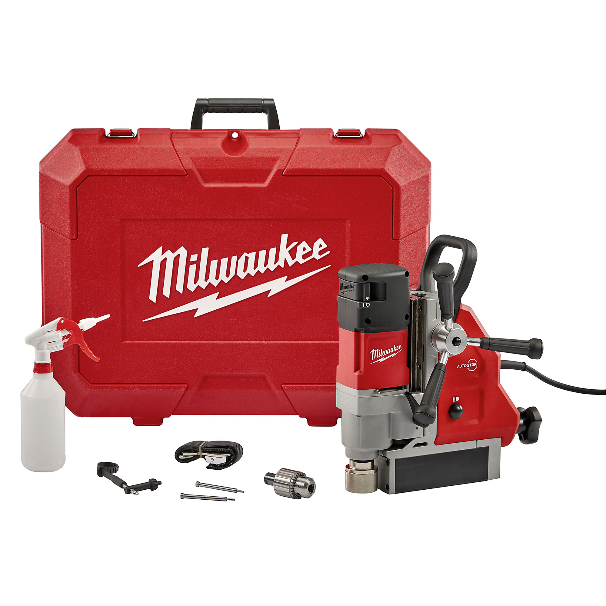 Milwaukee Permanent Corded Electric Magnetic Drill Press, 1 5/8Inch Drill Capacity, 13 Amp, 2.3 HP, Model 4274-21