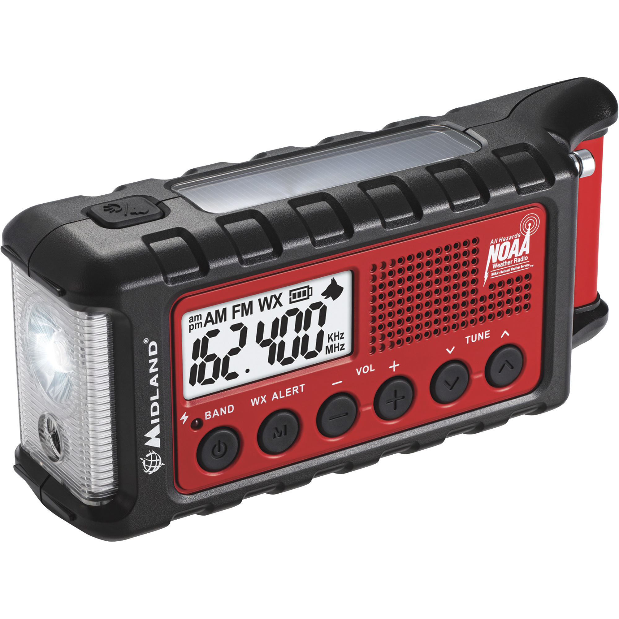 Midland Emergency Crank AM/FM/Weather Alert Radio, Model ER310