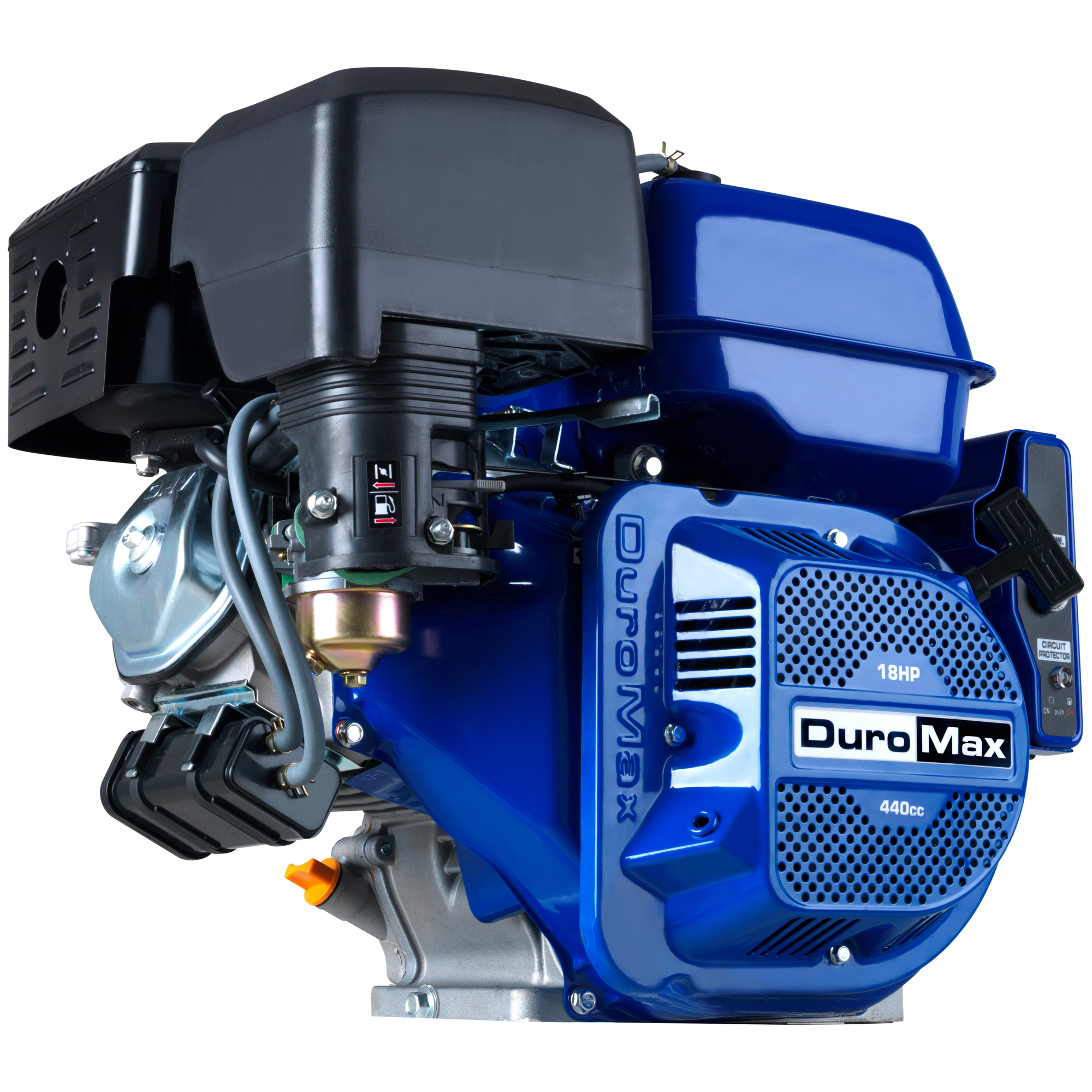 DuroMax, 18-HP 440cc Electric Start Engine, Engine Displacement 440 cc, Engine Type Gasoline Engines, Shaft Diameter 1 in, Model XP18HPE