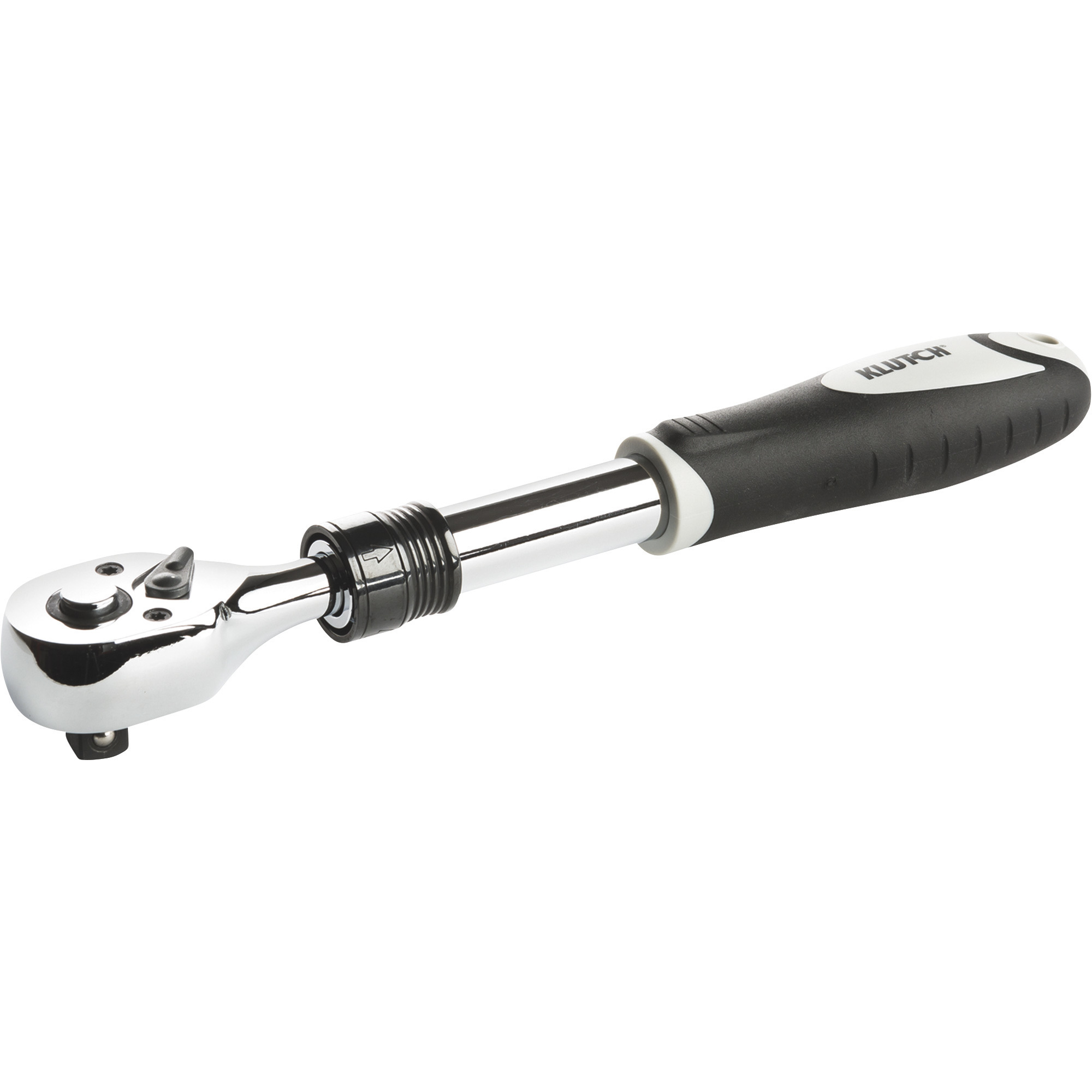 Klutch Extendable Ratchet, 3/8Inch Drive, 8Inch to 12Inch Range