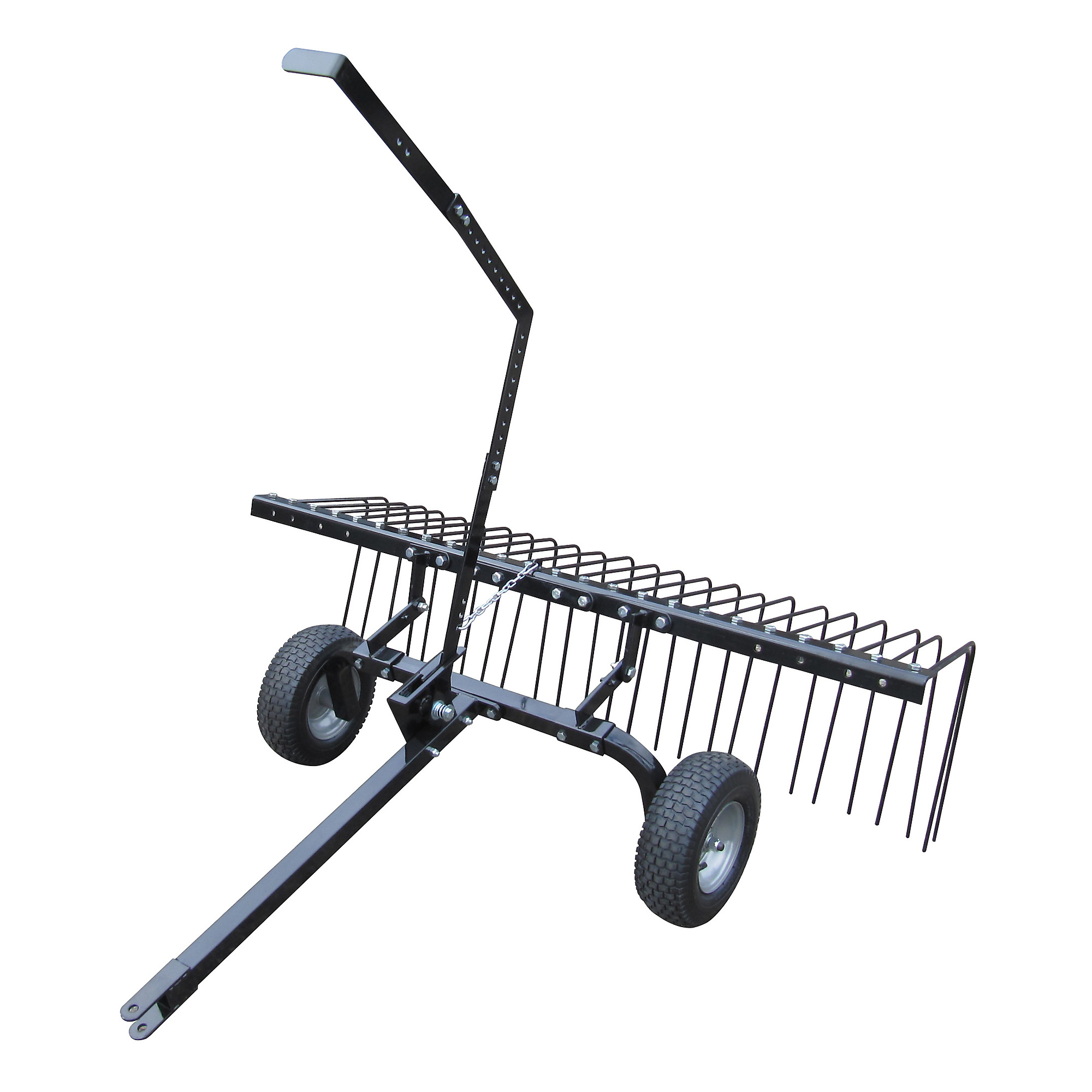 Yard Tuff, 72Inch Pine Straw Rake, Operating Width 72 in, Model YTF-72PSR