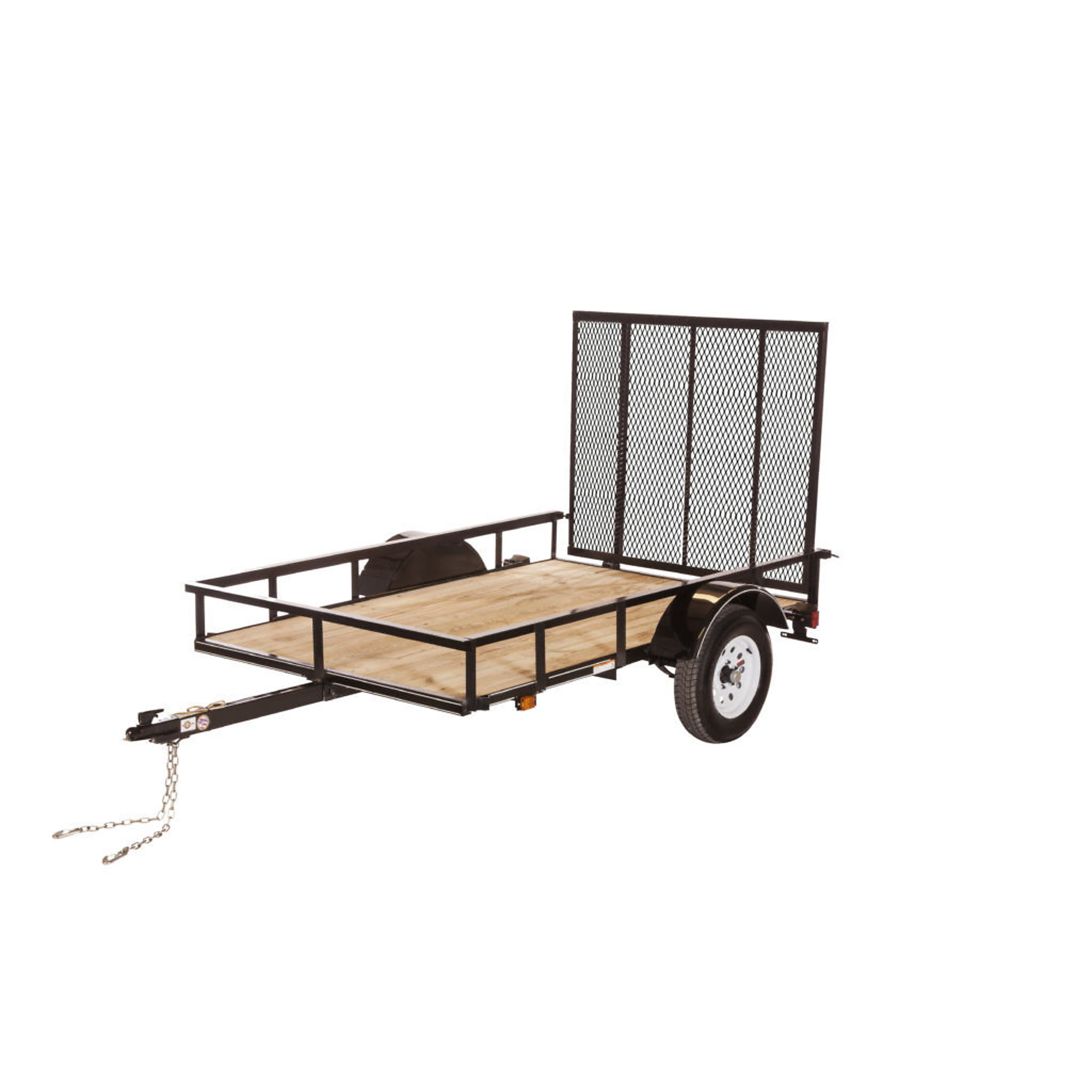 Carry-On Trailer 5 ft. x 10 ft. Wood Floor Utility Trailer, 5X10GW2K